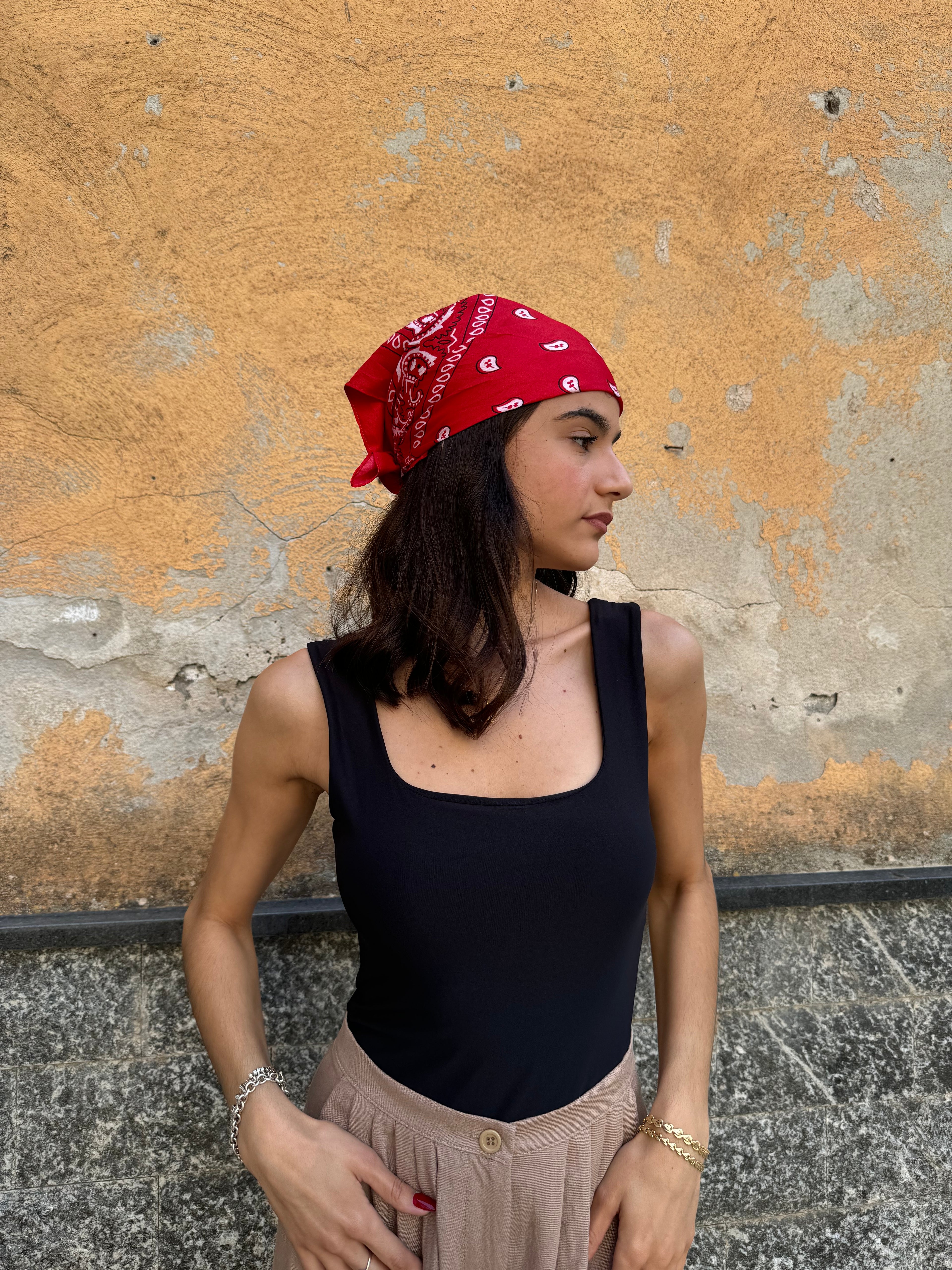 Bandana rossa - Wonderstyle