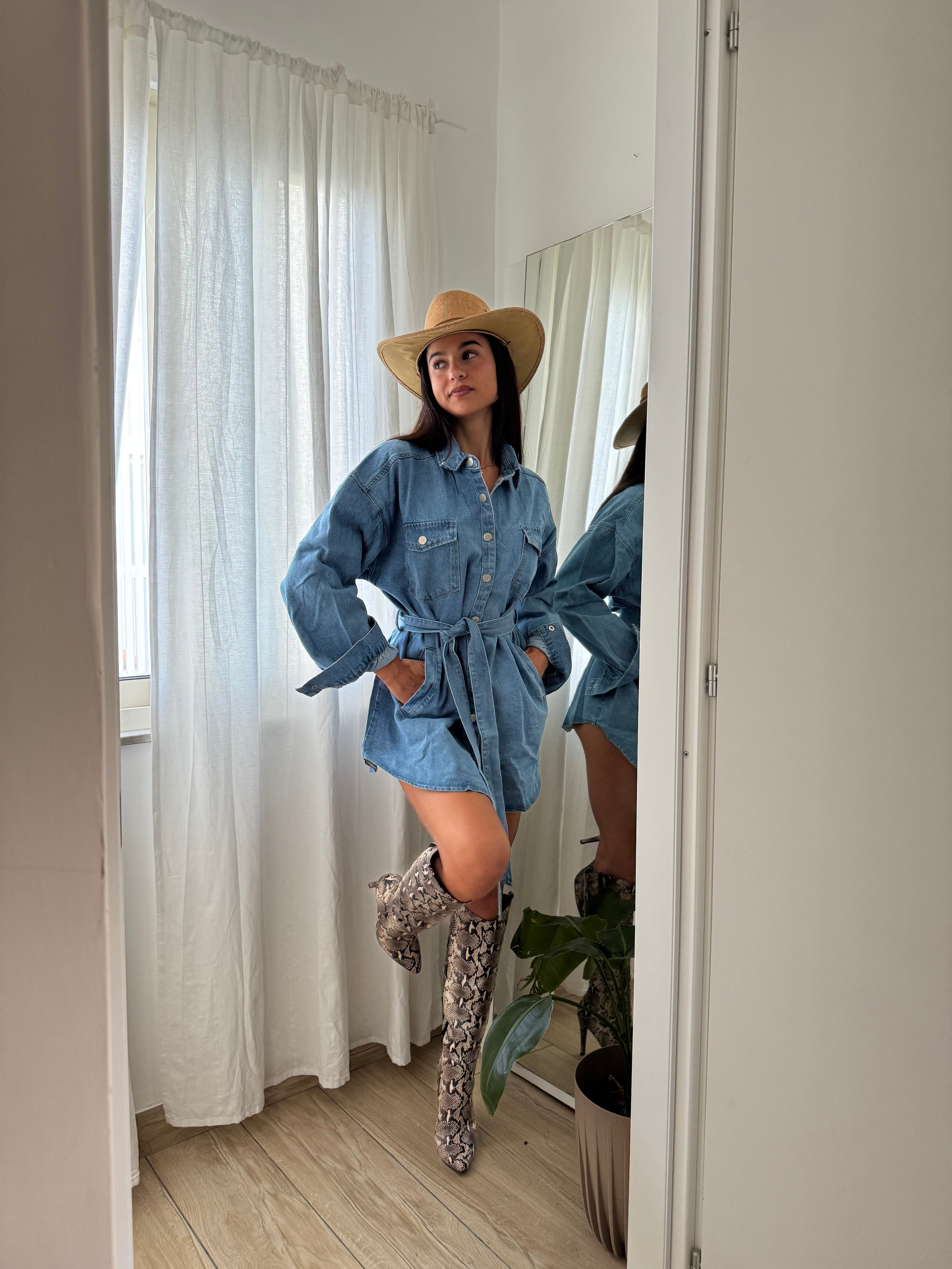 Giacca denim chiara - Wonderstyle