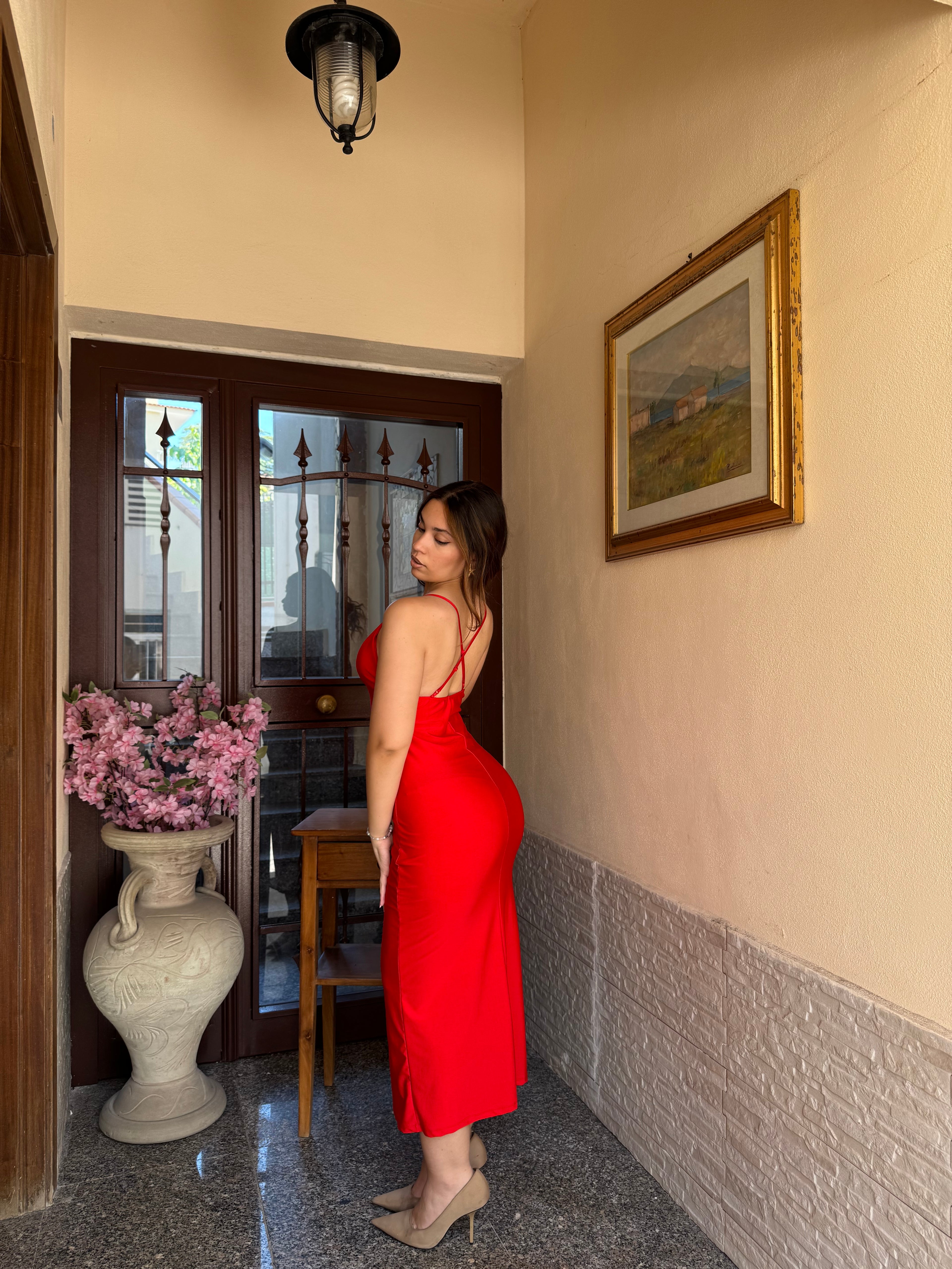 Vestito Kendal rosso
