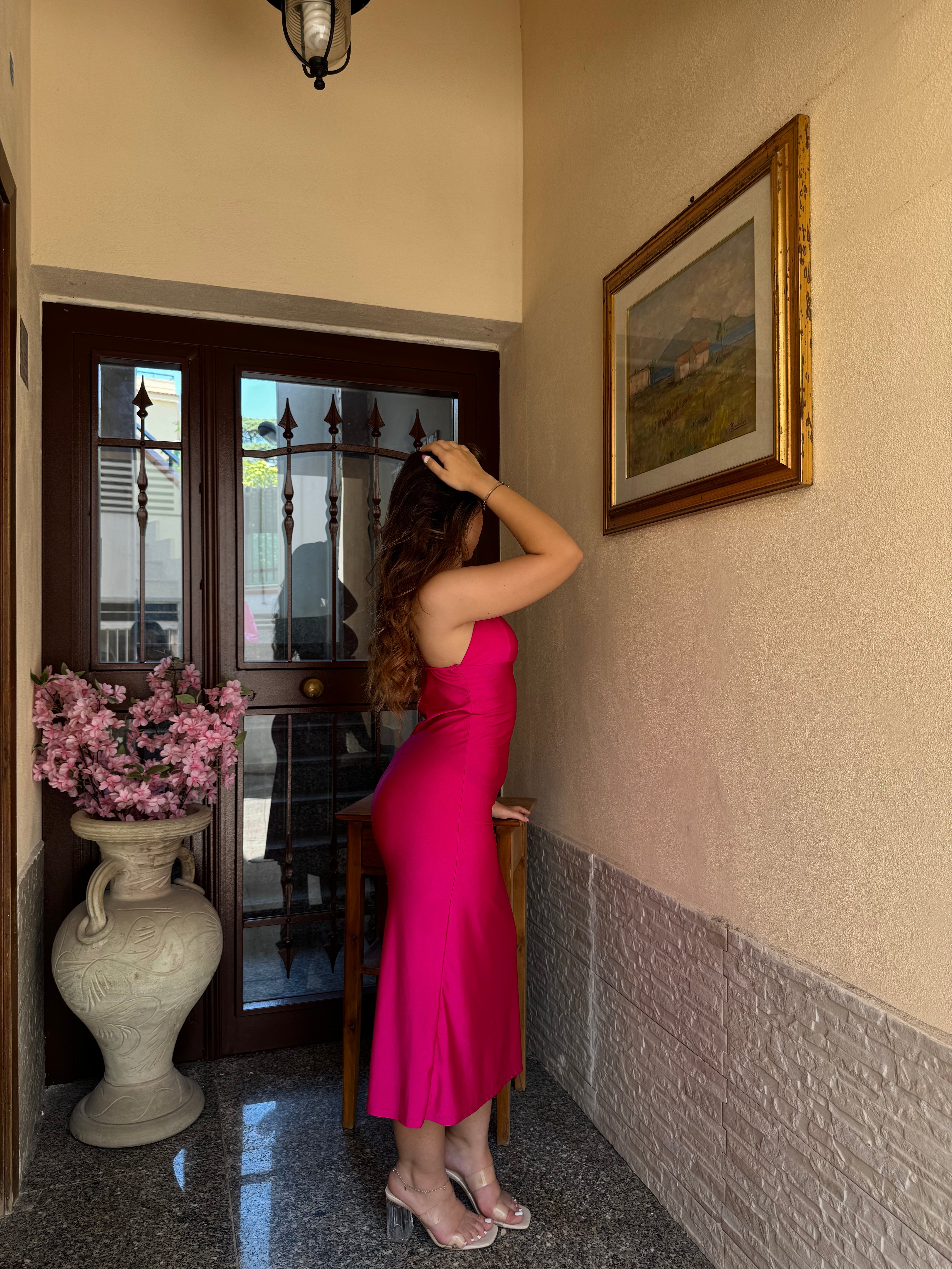 Vestito Kendal fucsia