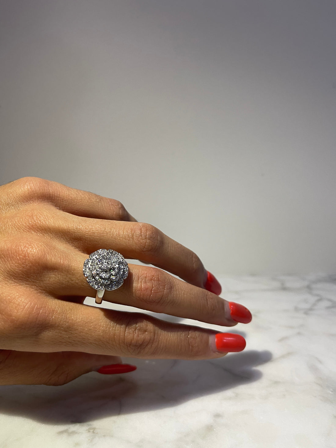 Anello rosa Silver 1 - Wonderstyle