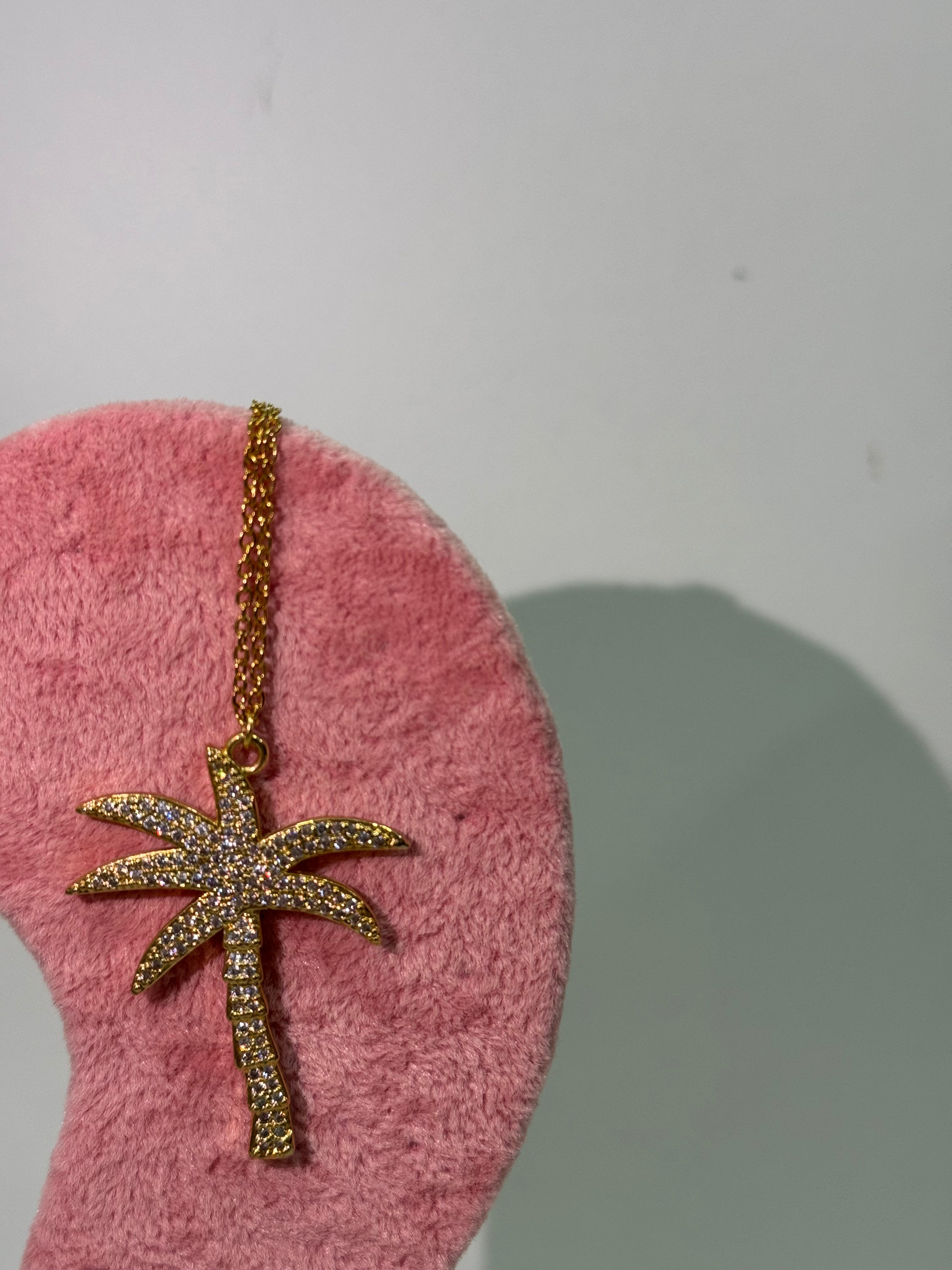 Collana palma argento - Wonderstyle