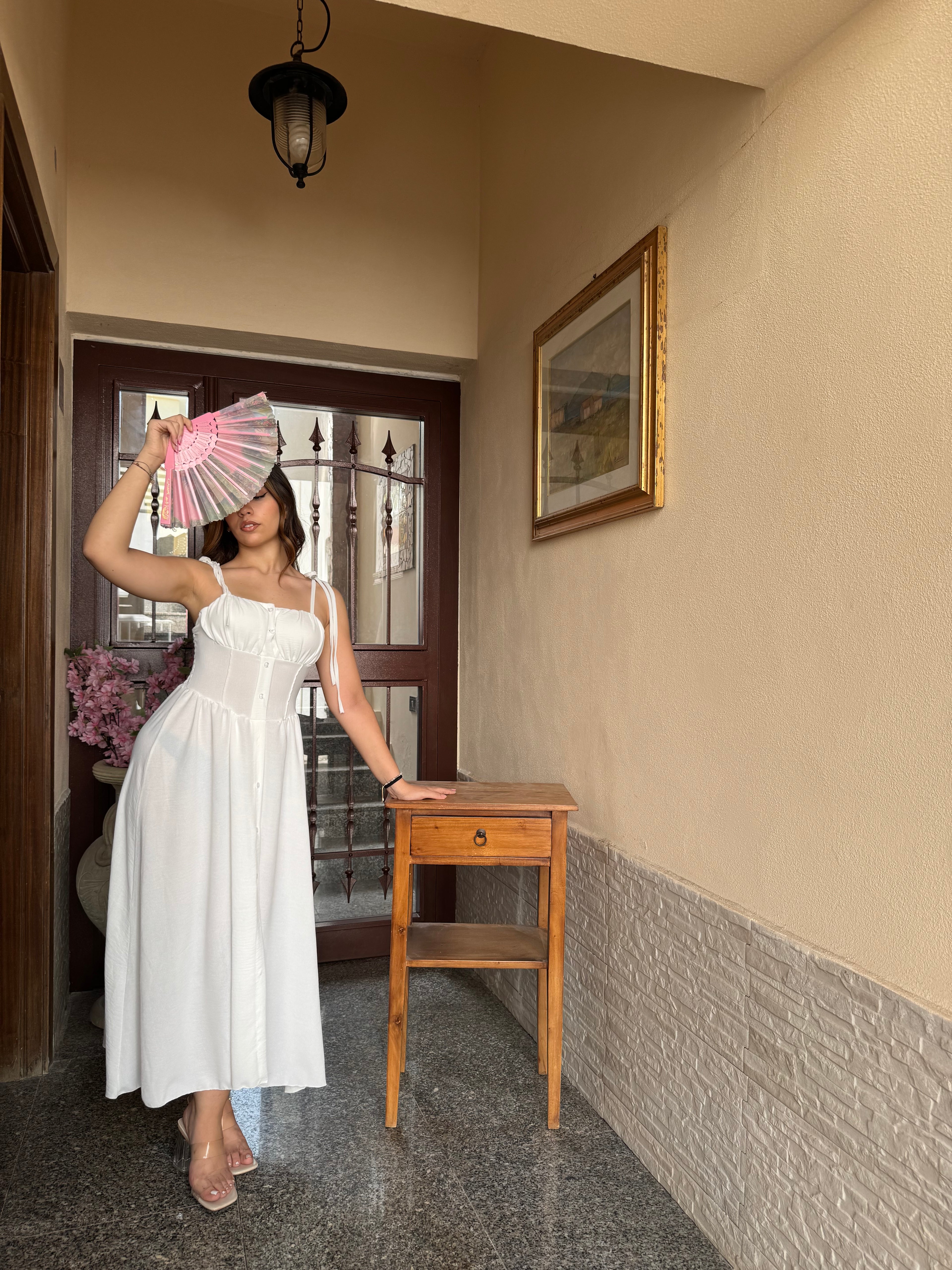 Vestito señorita bianco