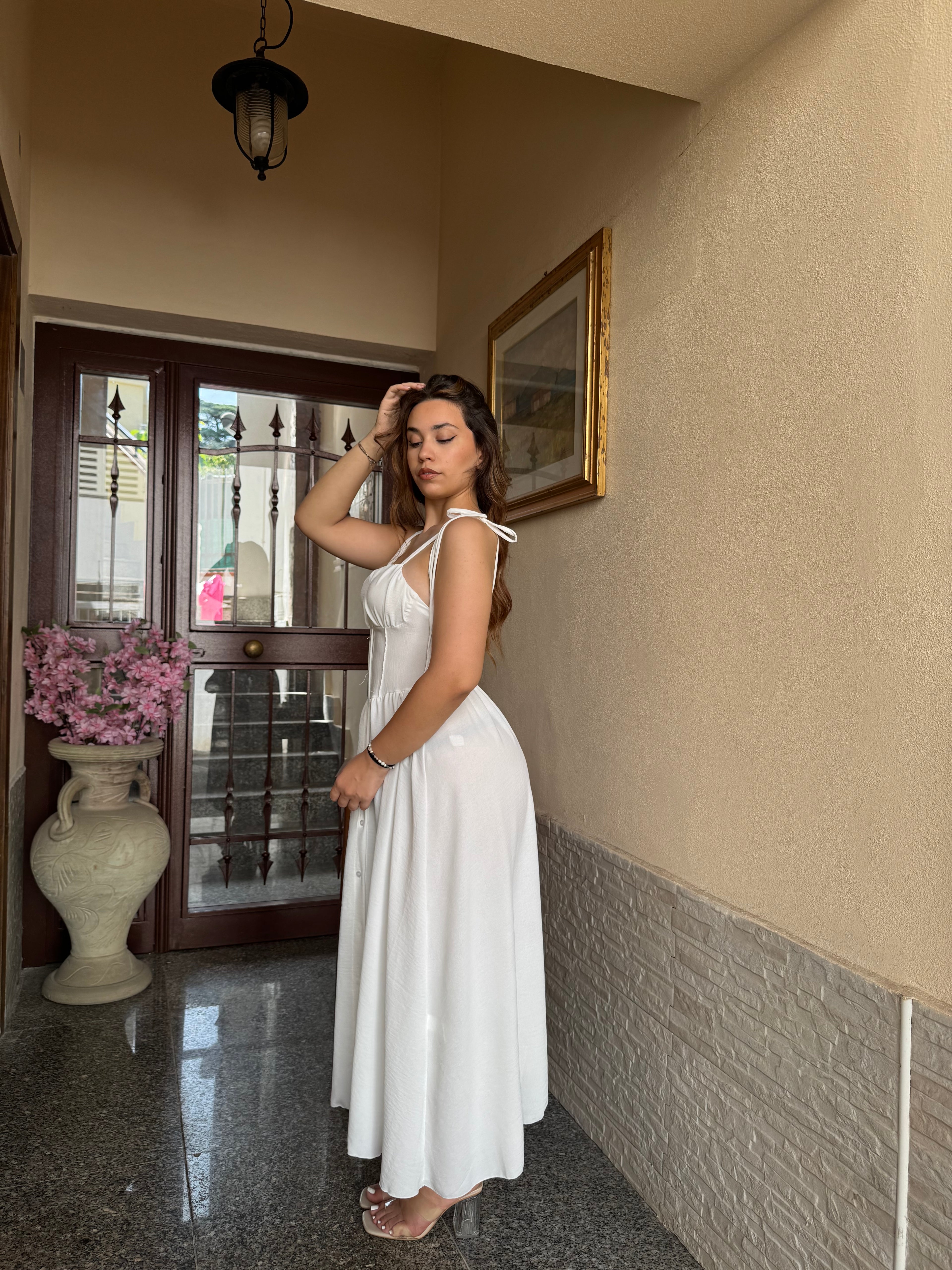 Vestito señorita bianco