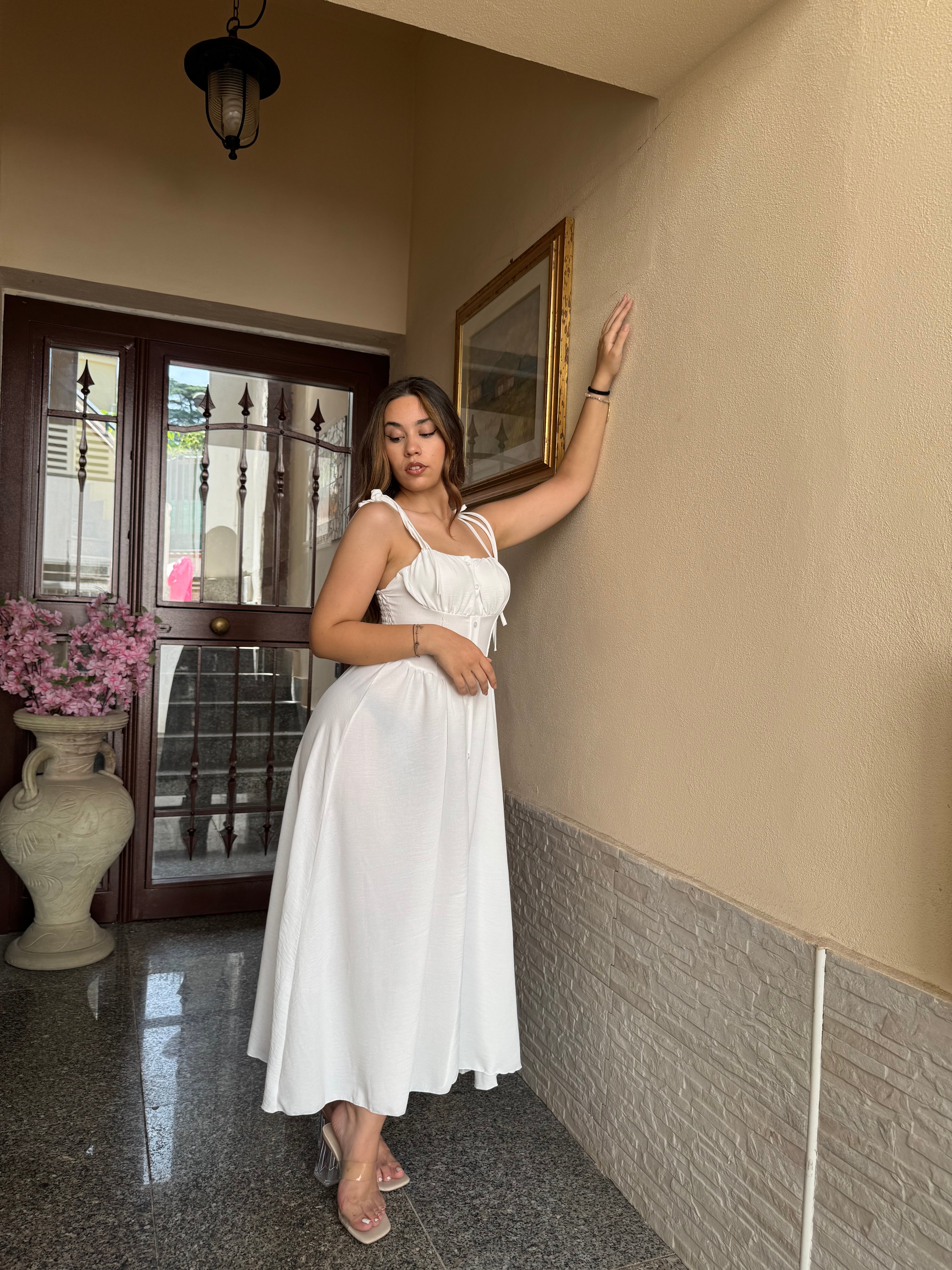 Vestito señorita bianco