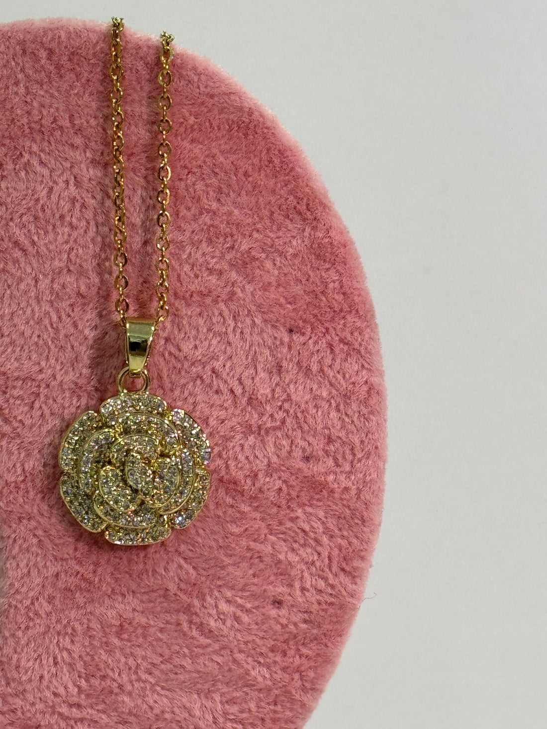 Collana rosa oro - Wonderstyle