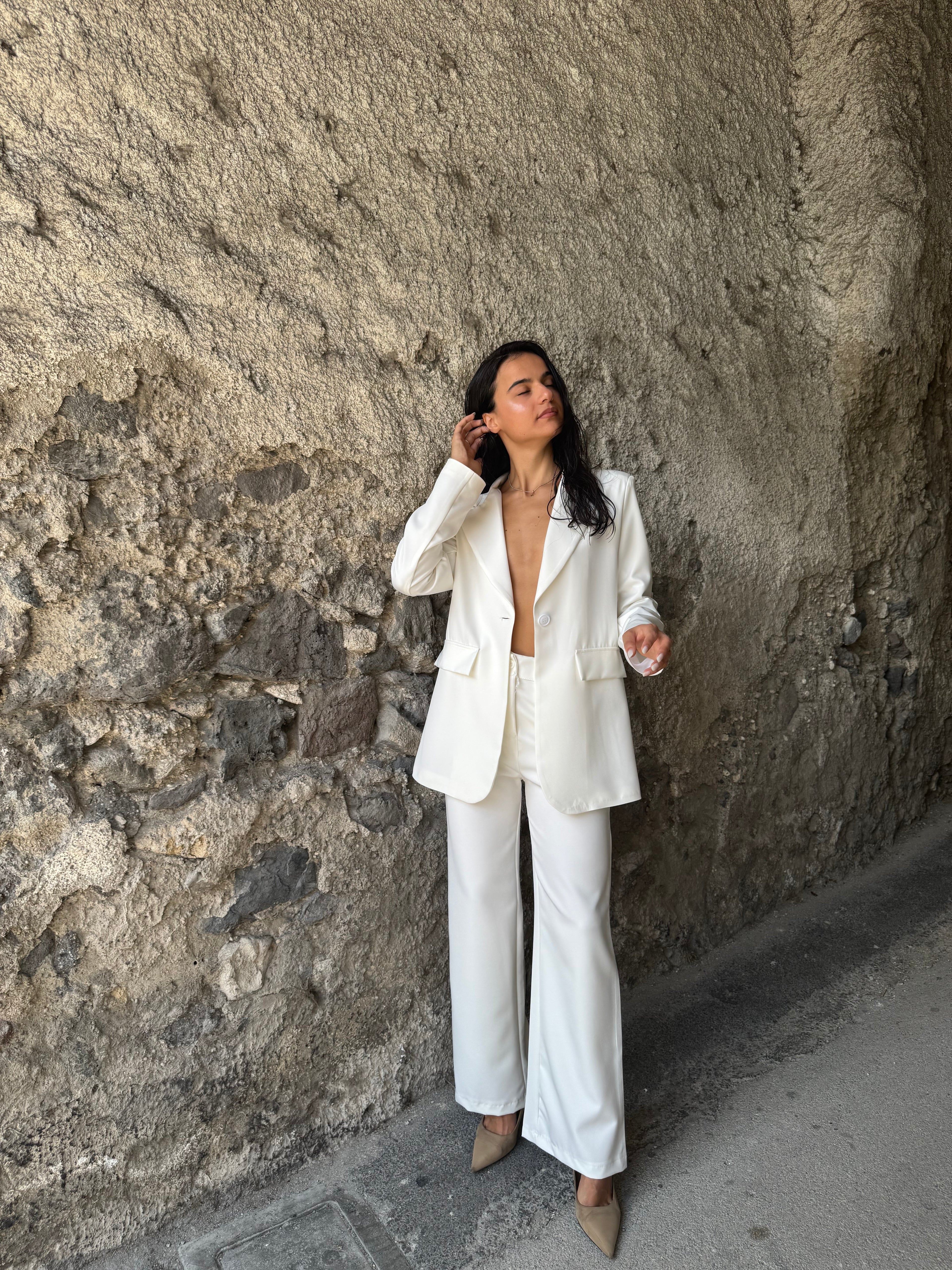 Tailleur white