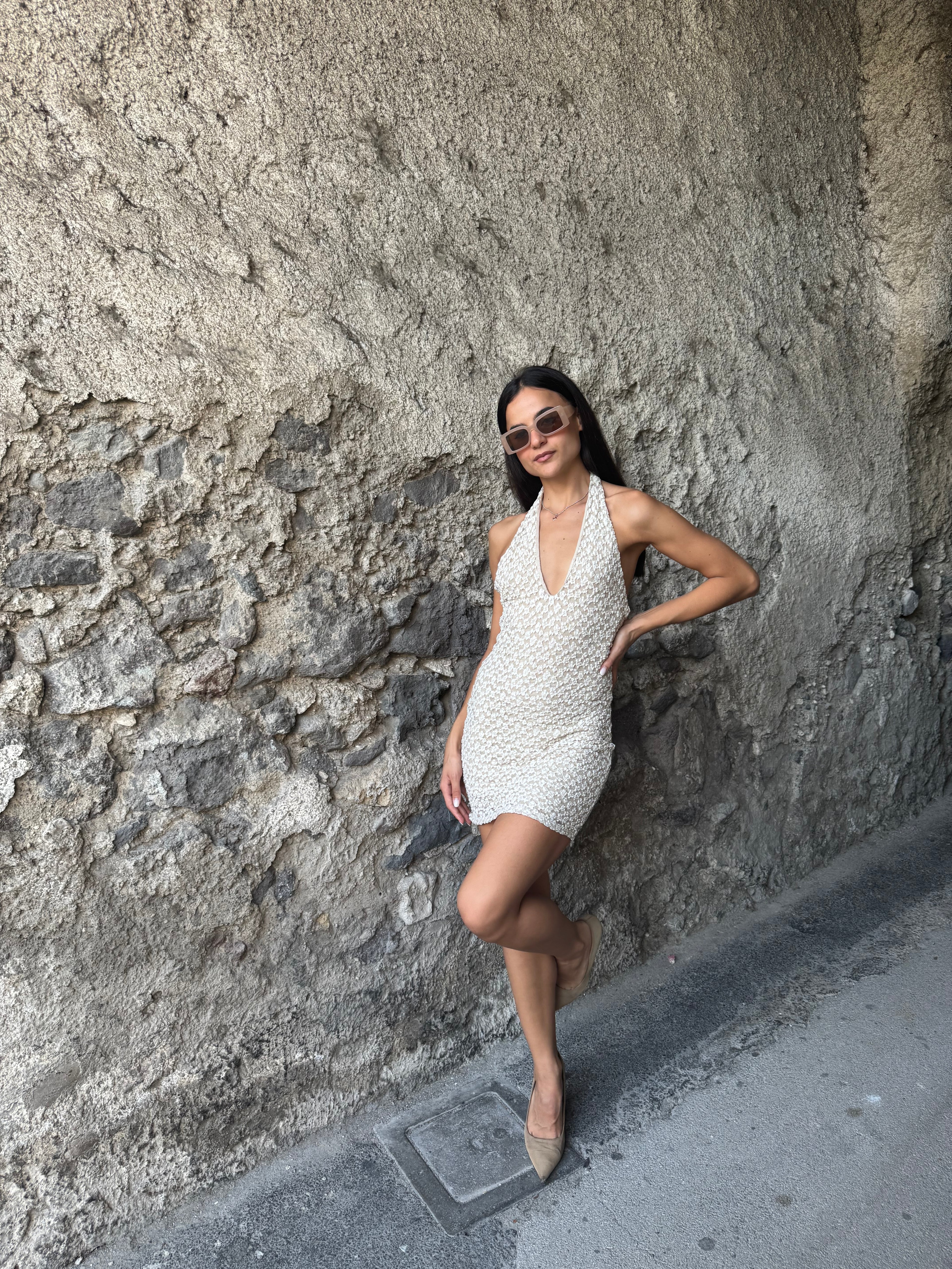 Vestito Marina beige - Wonderstyle