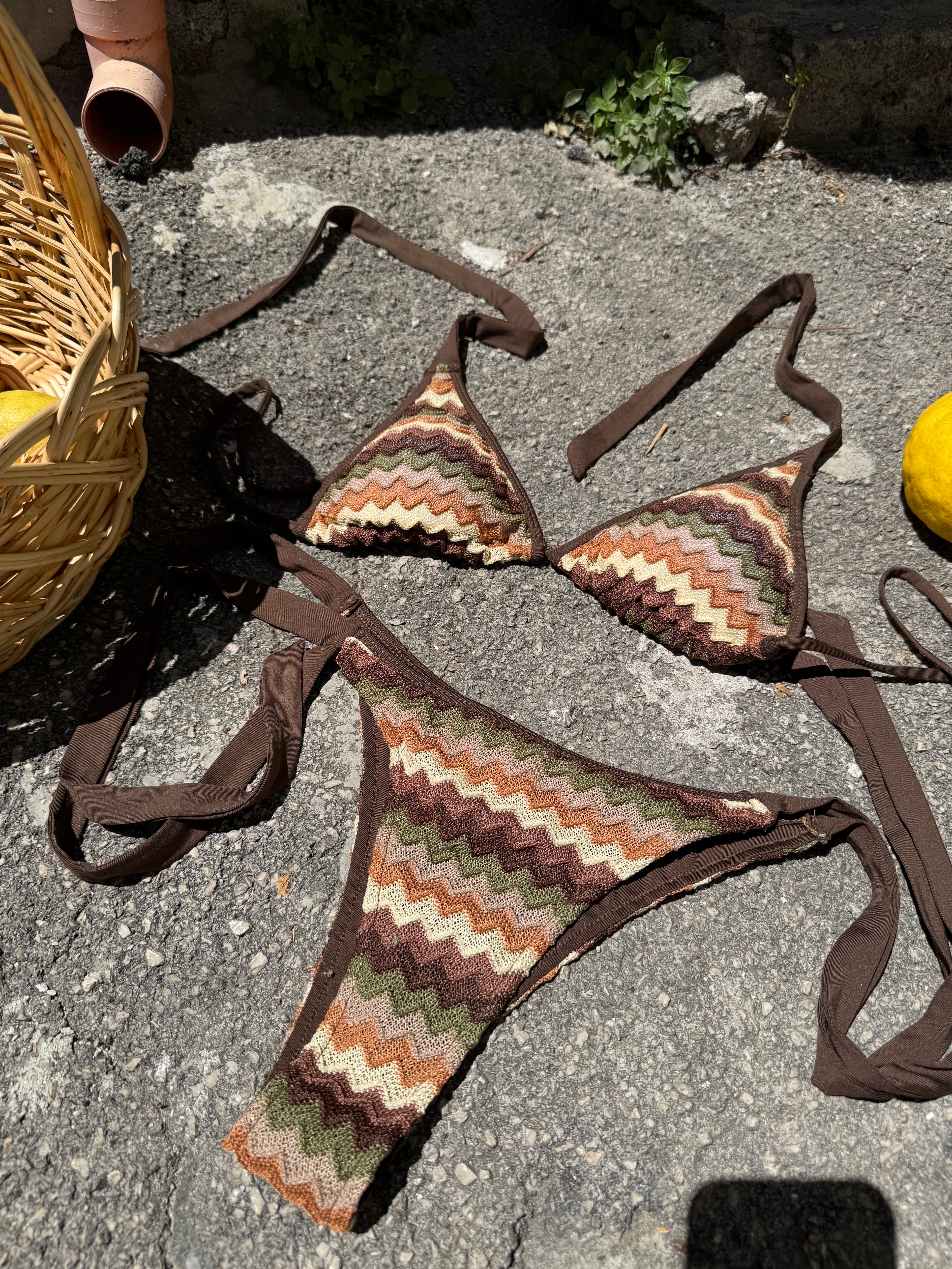 Bikini Mexico marrone