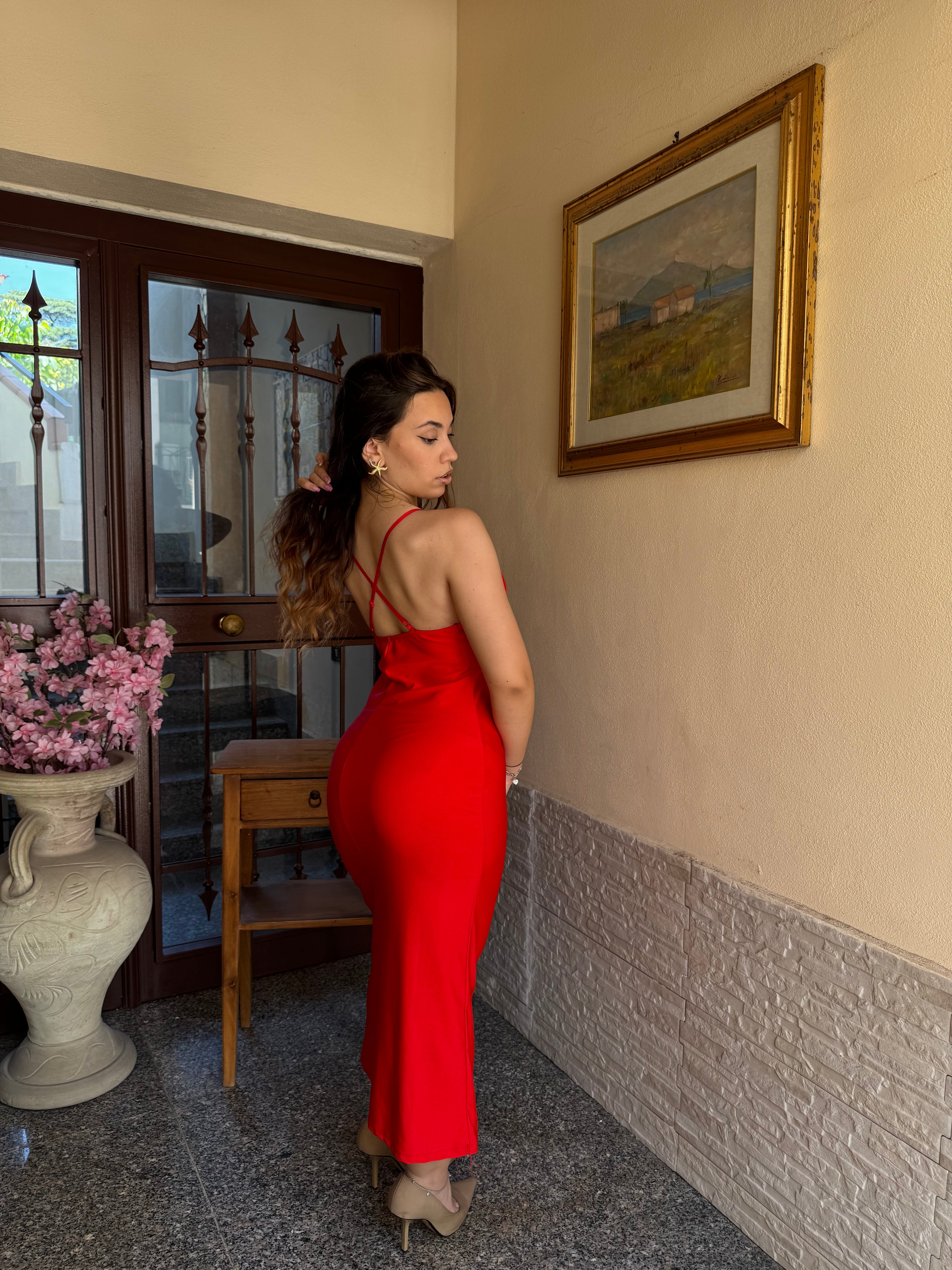Vestito Kendal rosso