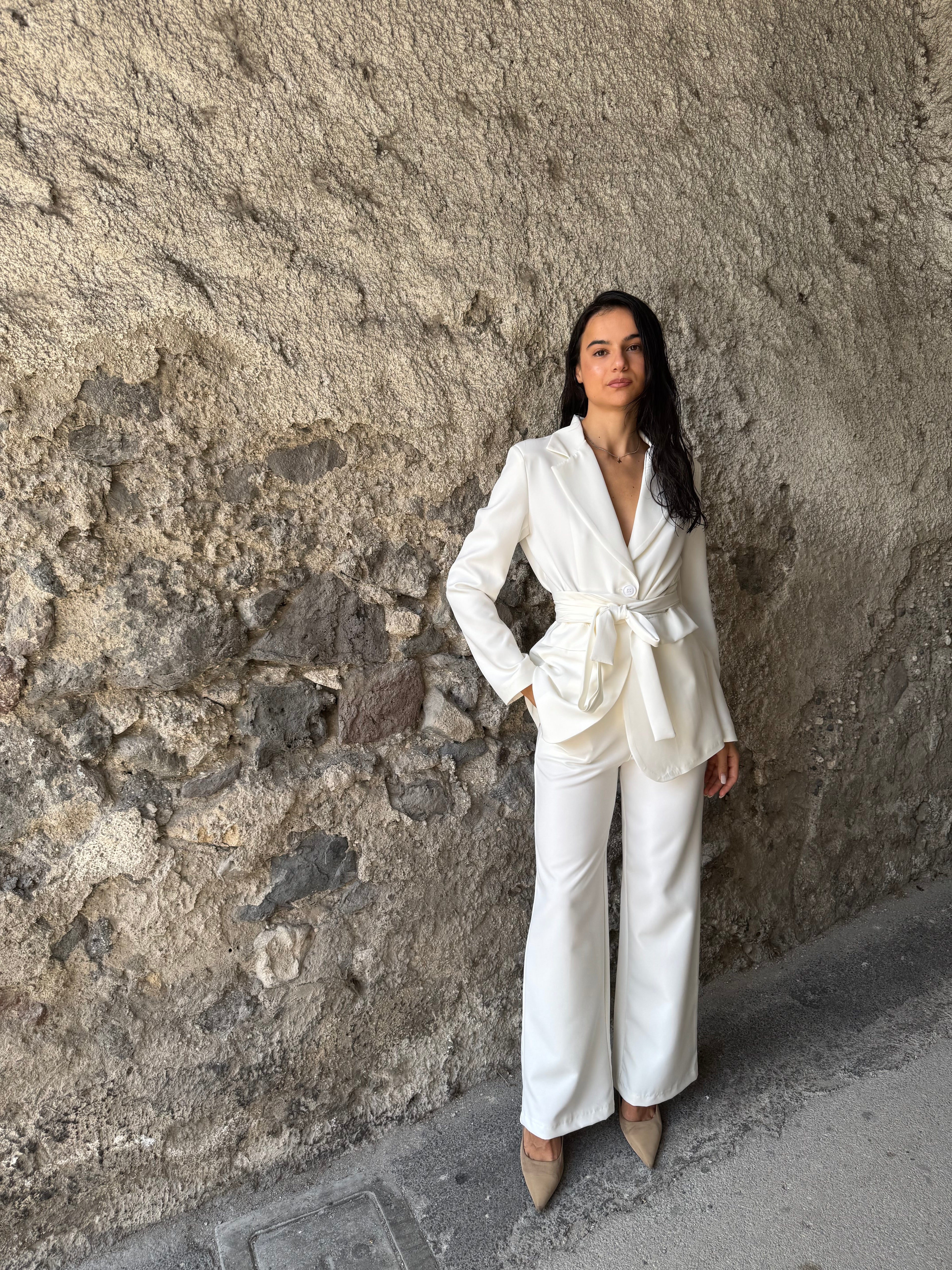 Tailleur white