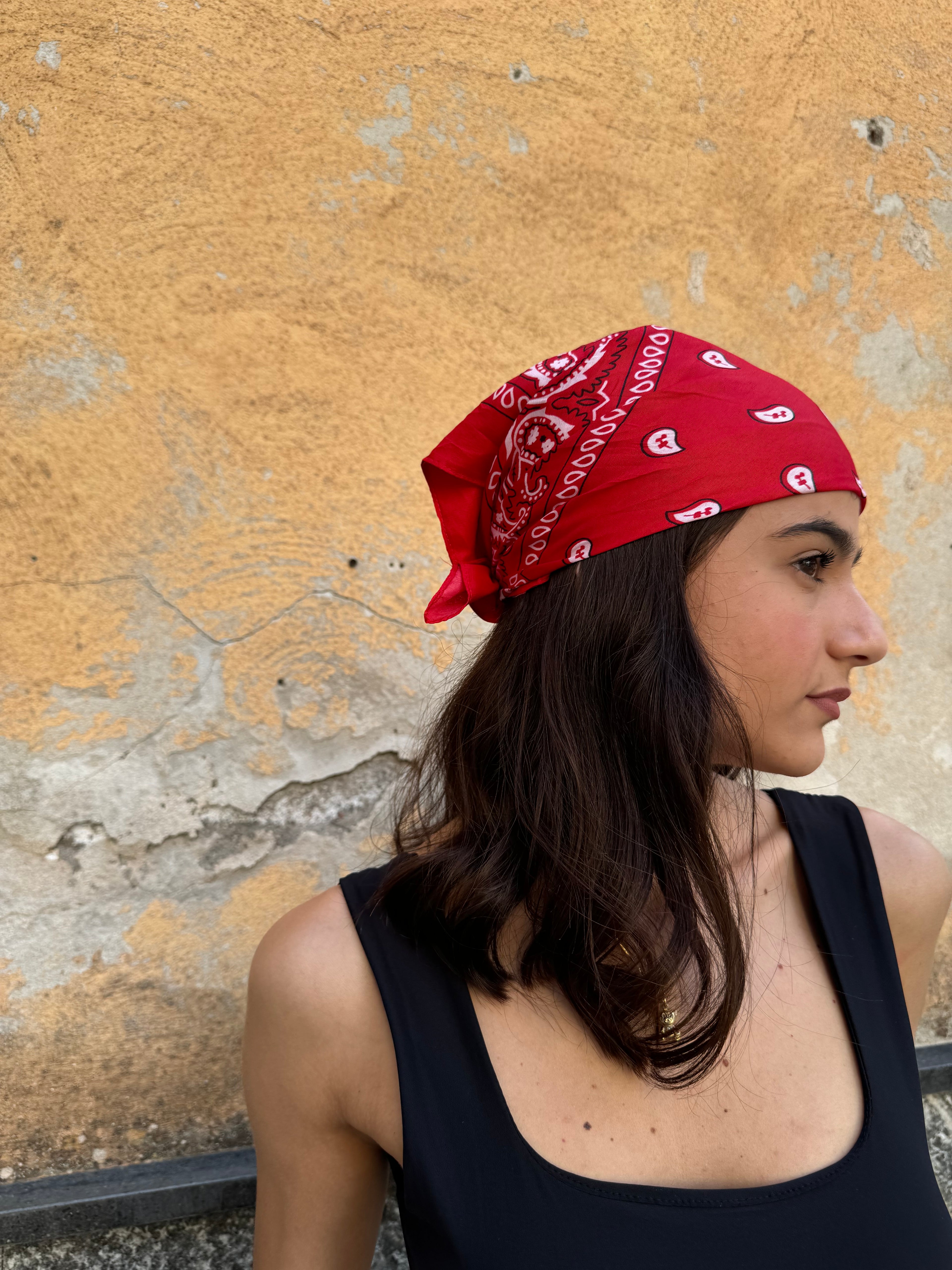 Bandana rossa - Wonderstyle
