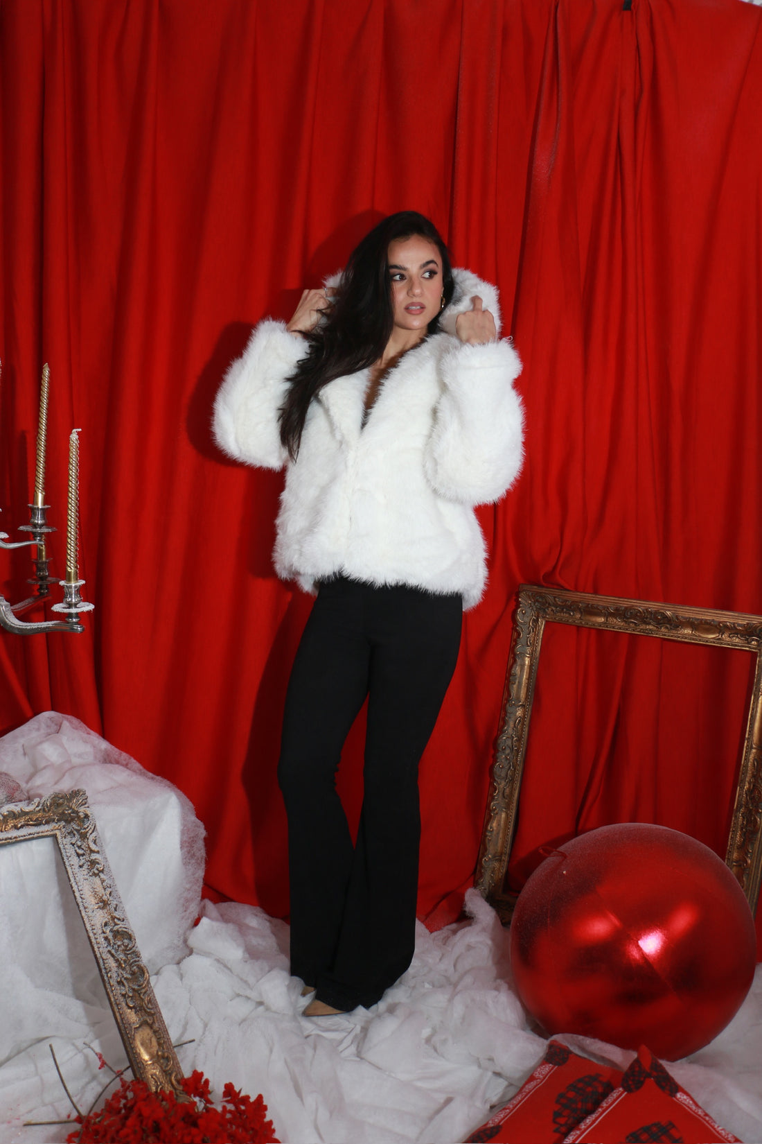 pelliccia Luxury bianca