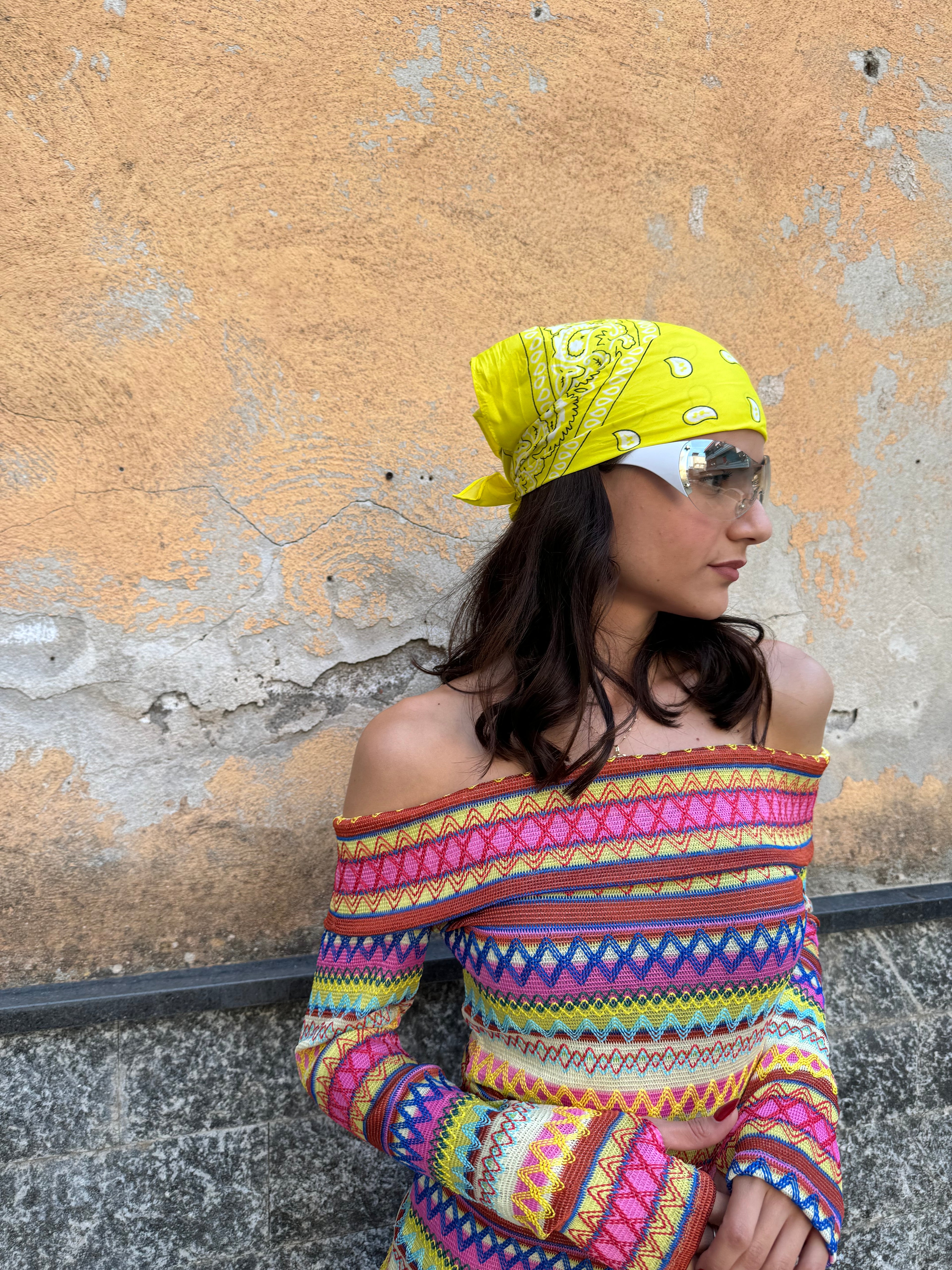 Bandana gialla - Wonderstyle