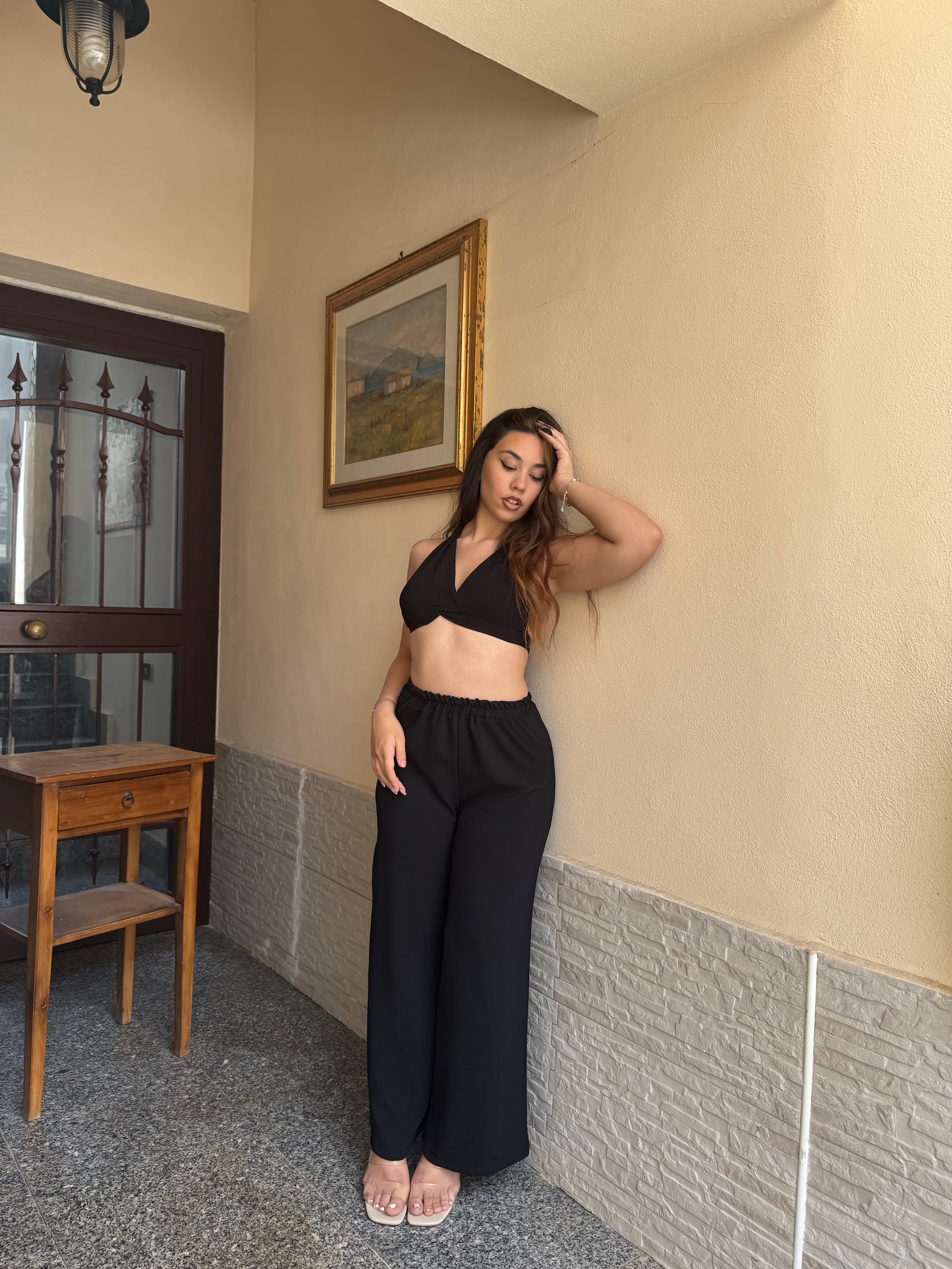 Coordinato Beach nero