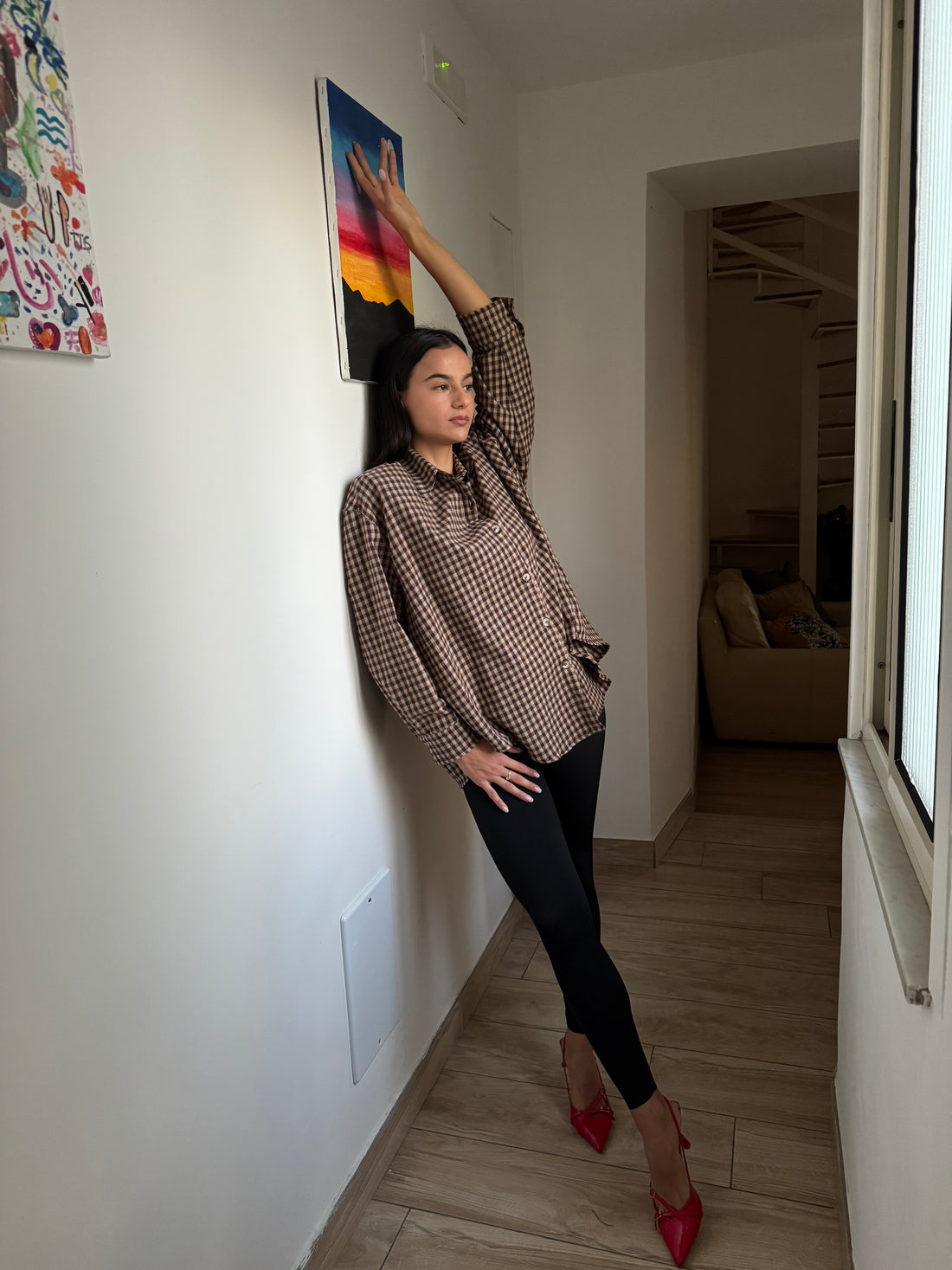 Camicia flanella over