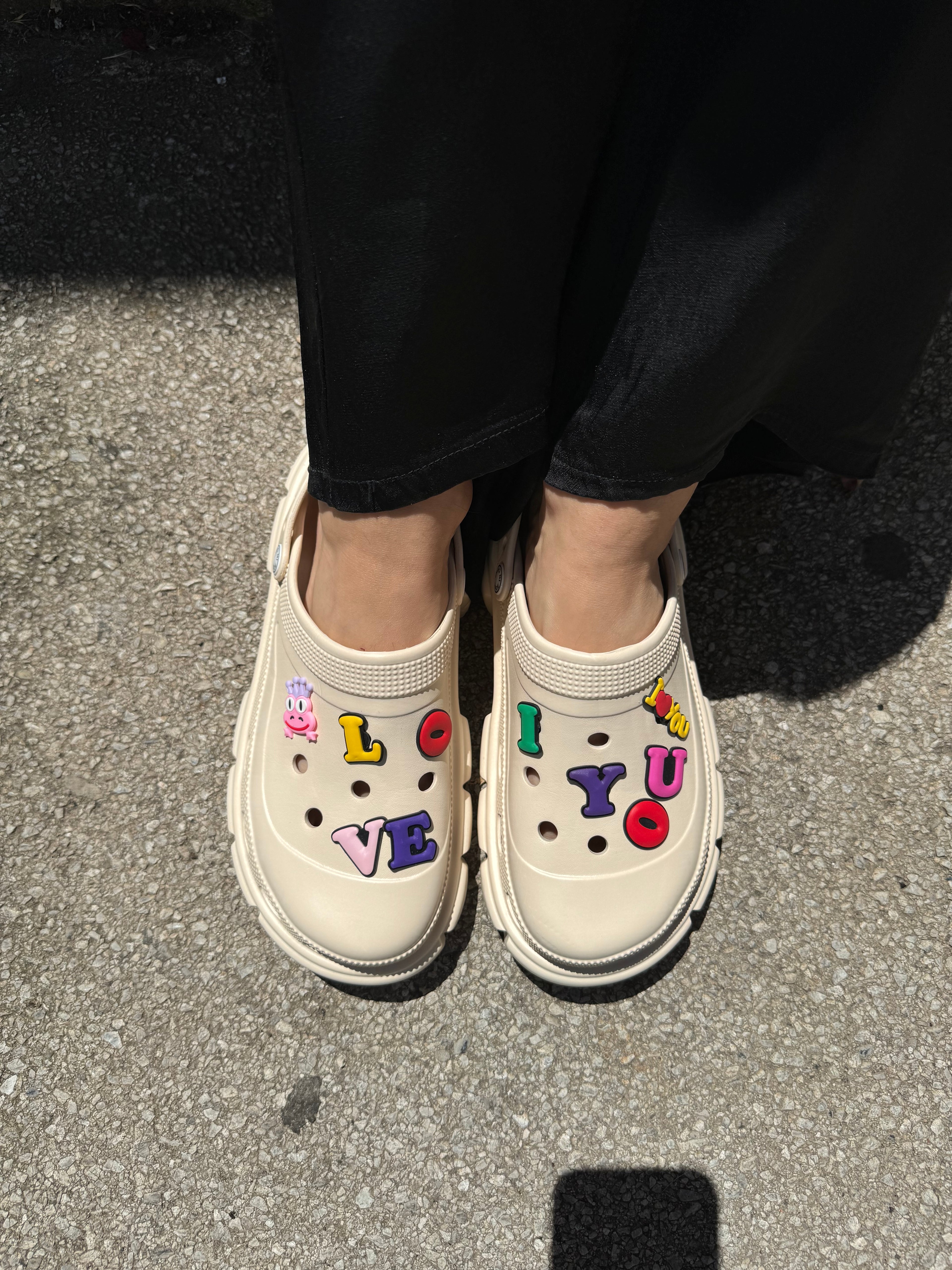 Crocs beige - Wonderstyle