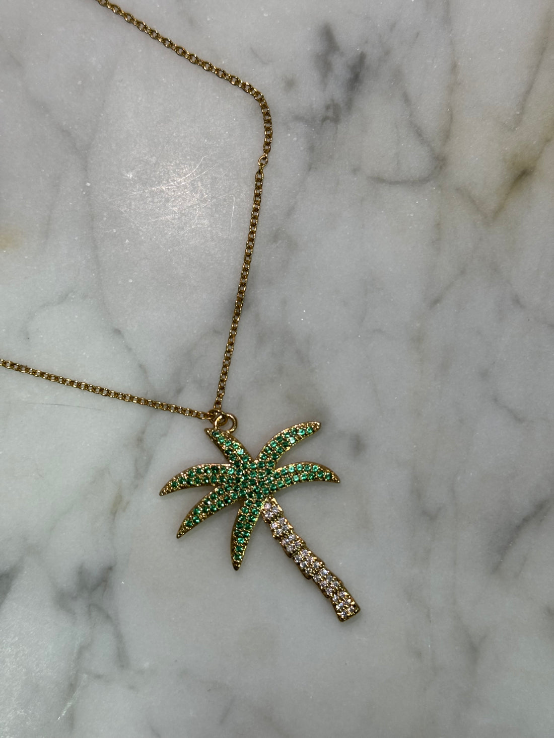 Collana palma verde - Wonderstyle