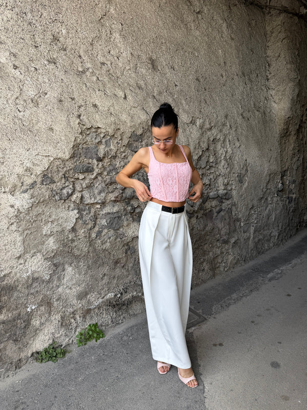 Corsetto rosa
