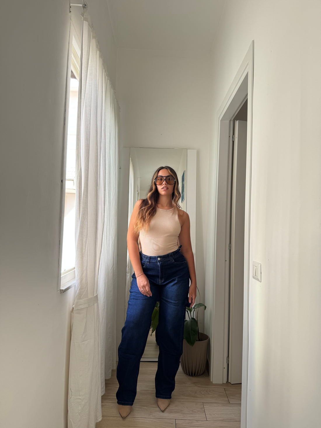 Body costine beige - Wonderstyle