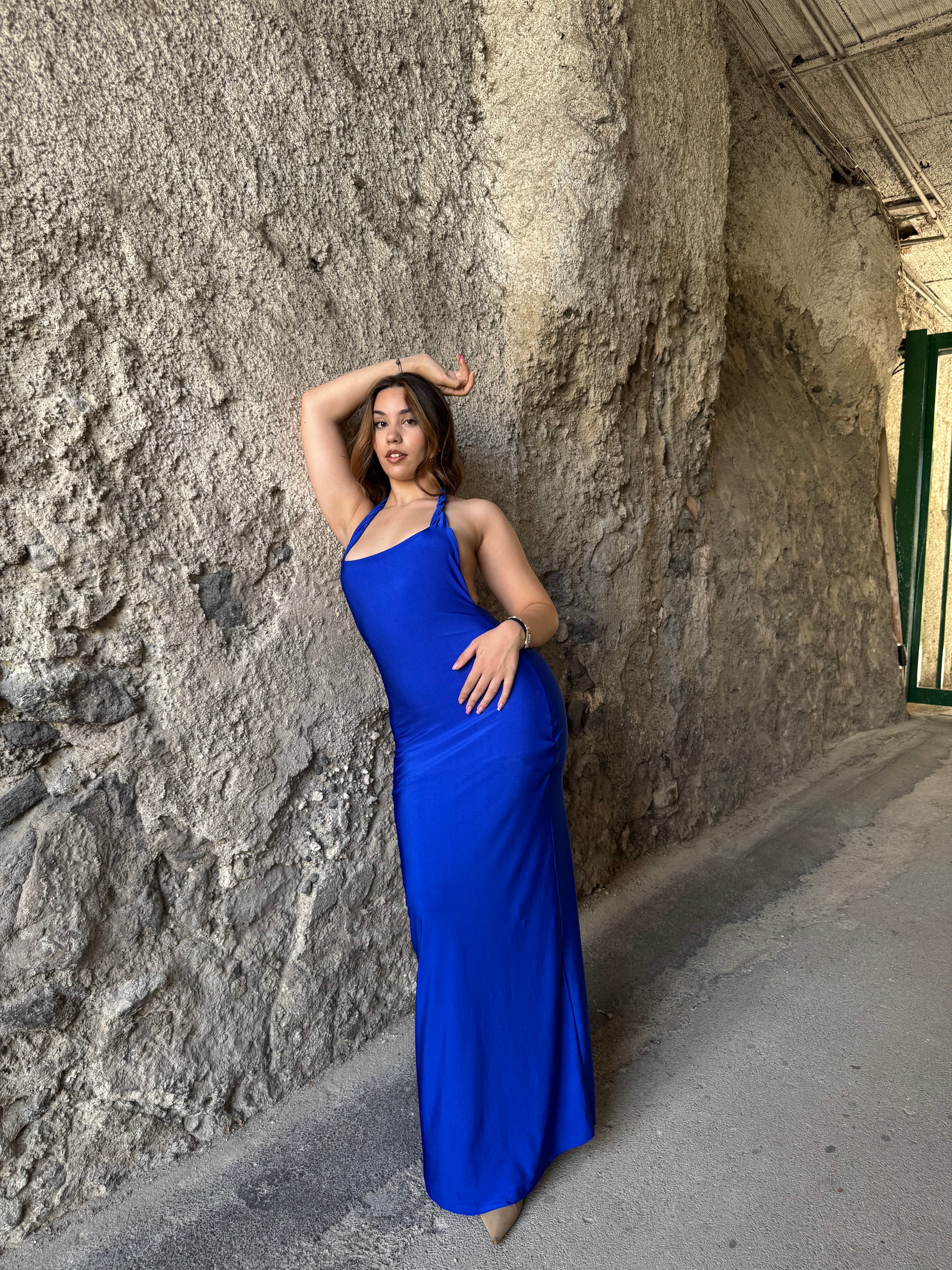 Vestito soirée blu