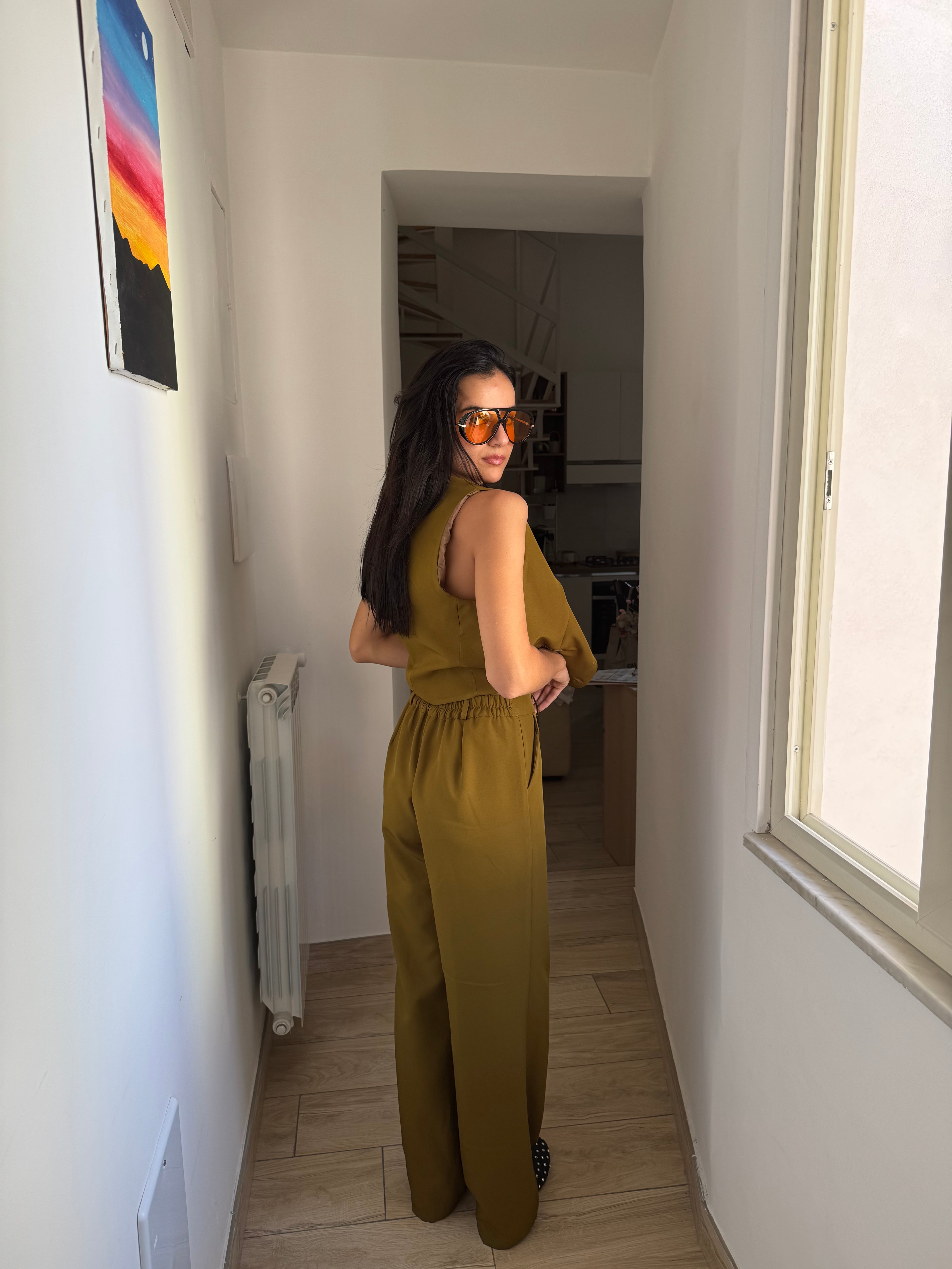 Tailleur Office oliva