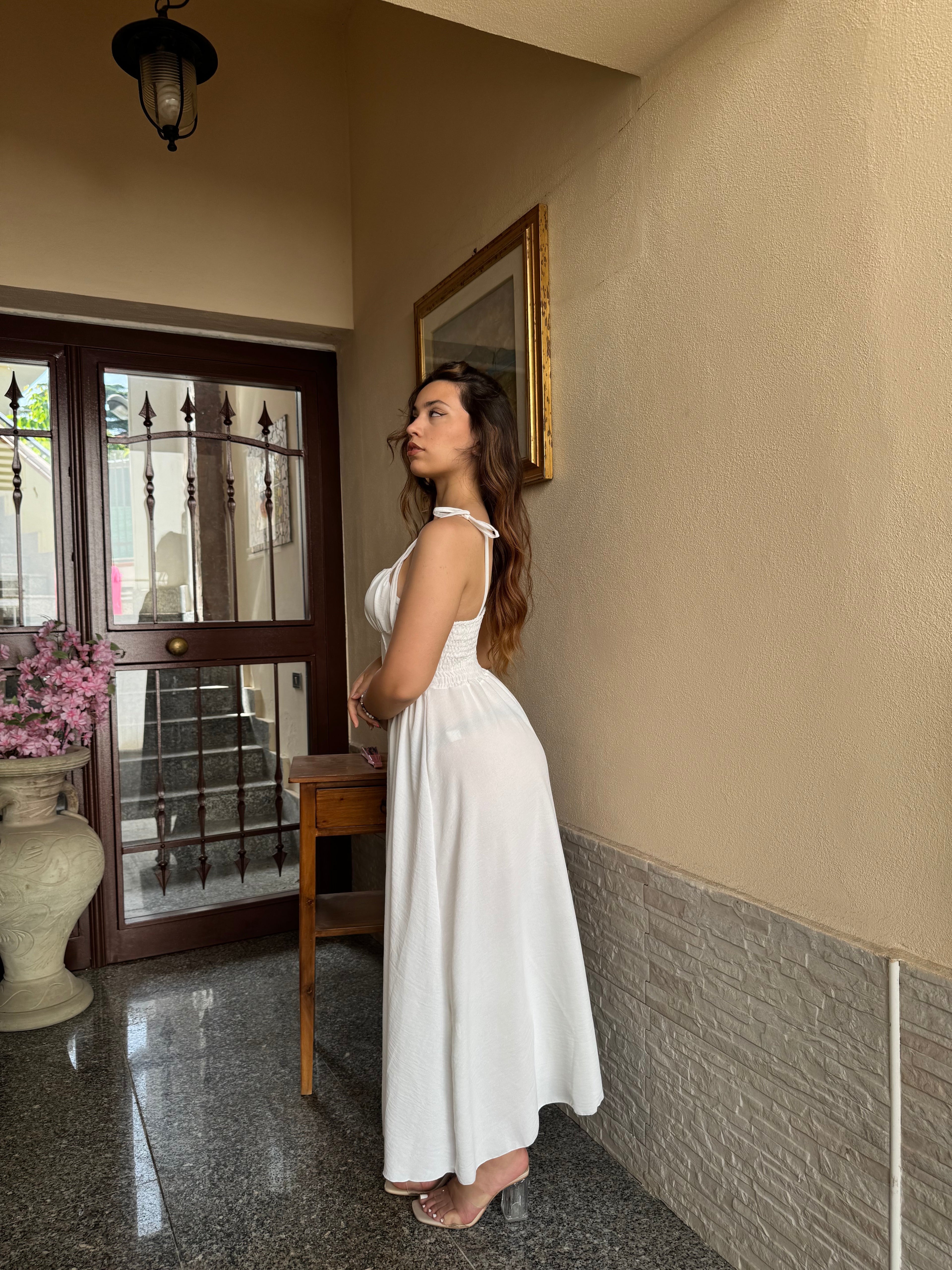 Vestito señorita bianco