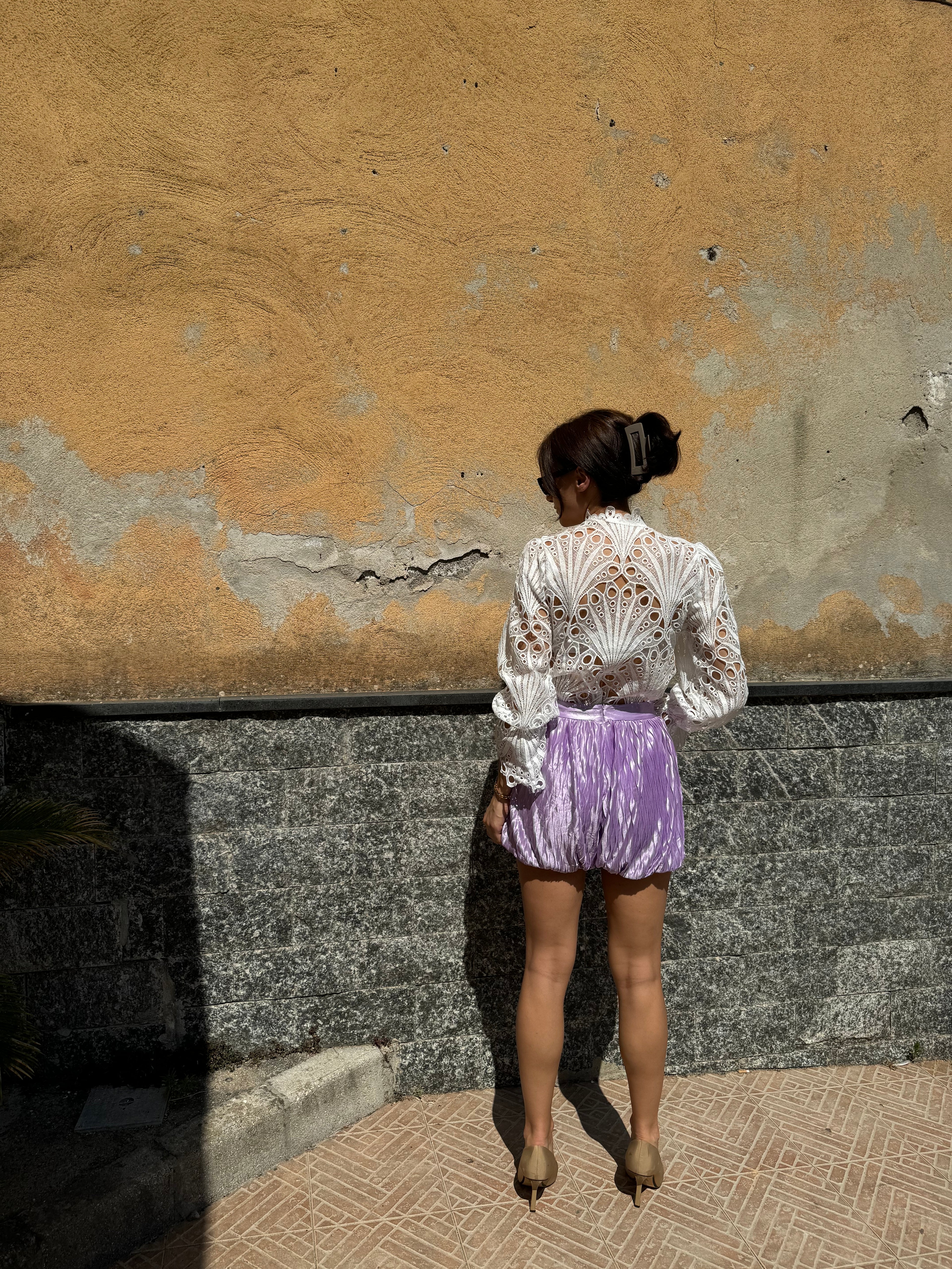 Pantaloncino palloncino viola - Wonderstyle