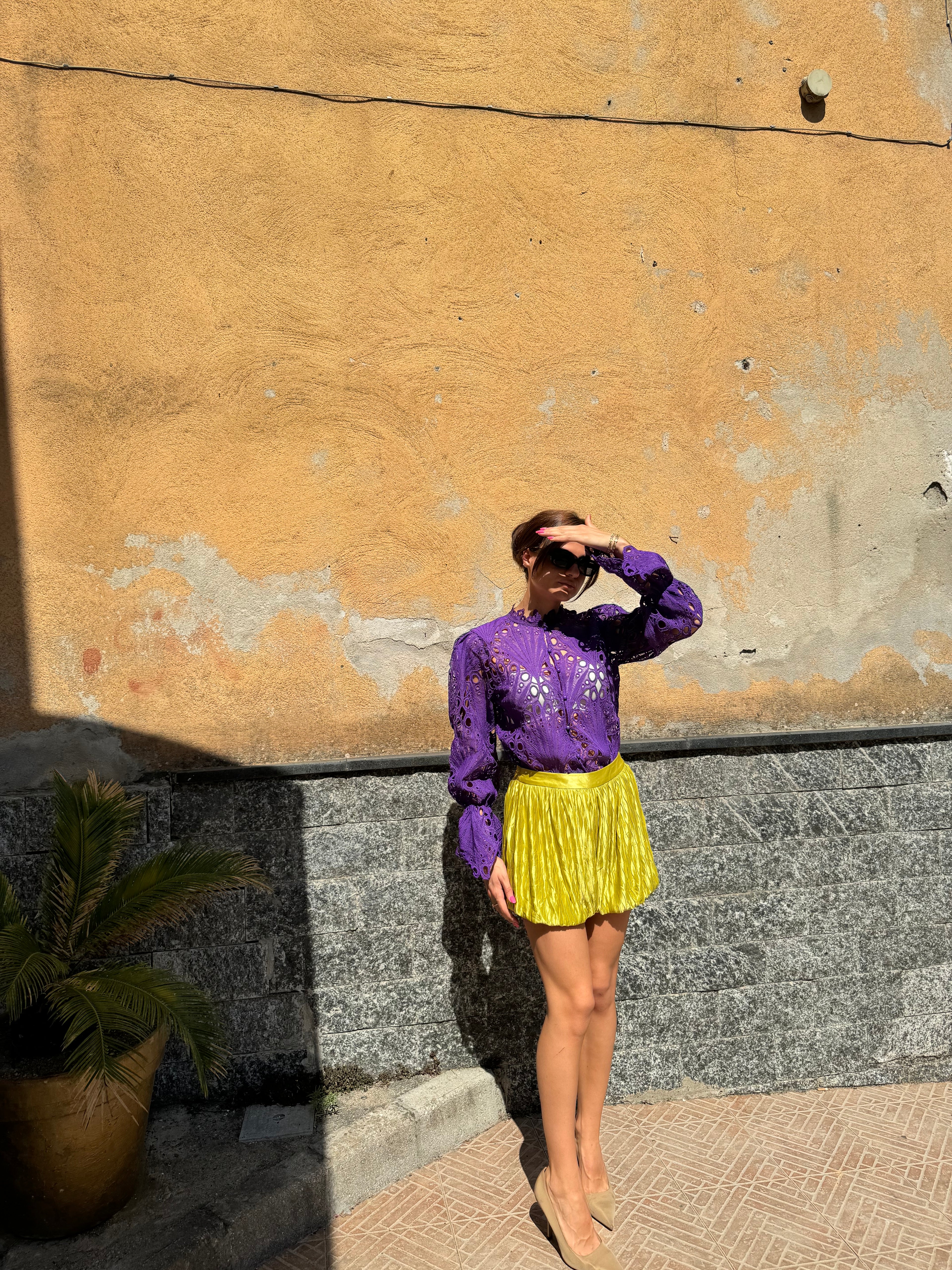 Pantaloncino palloncino verde - Wonderstyle