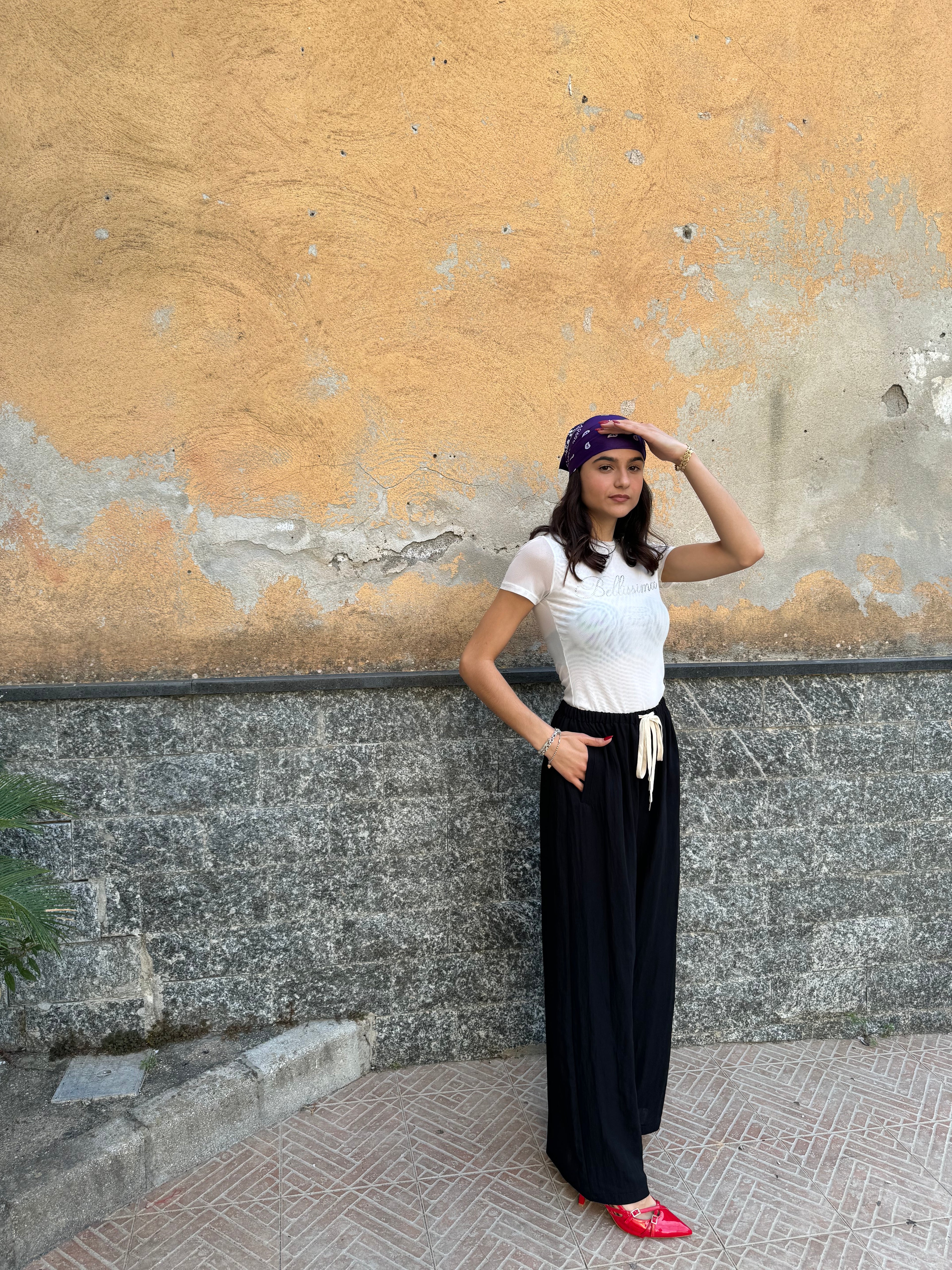 Bandana viola - Wonderstyle