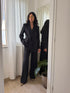 Tailleur gessato nero - Wonderstyle
