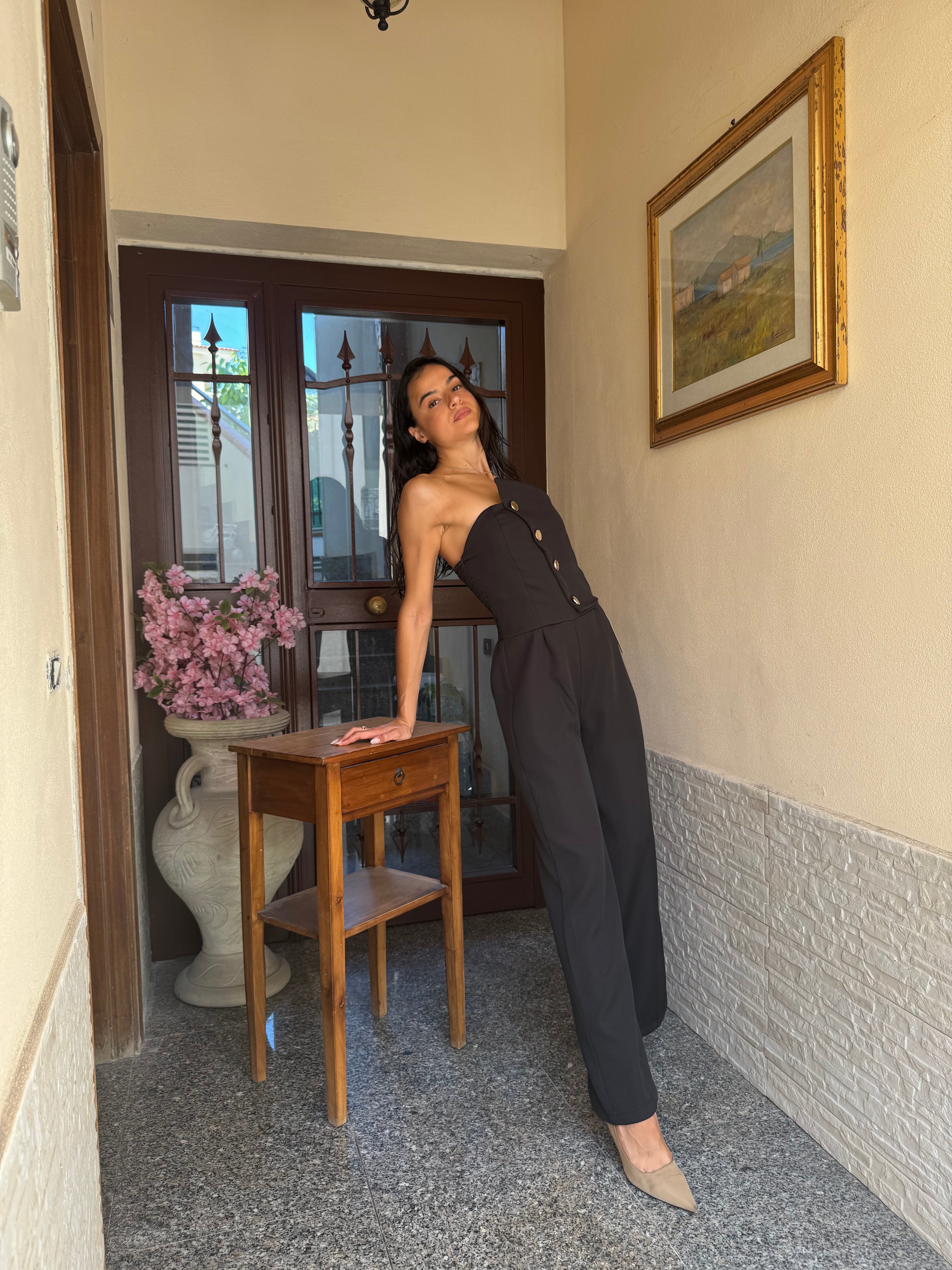 Tuta elegant nera