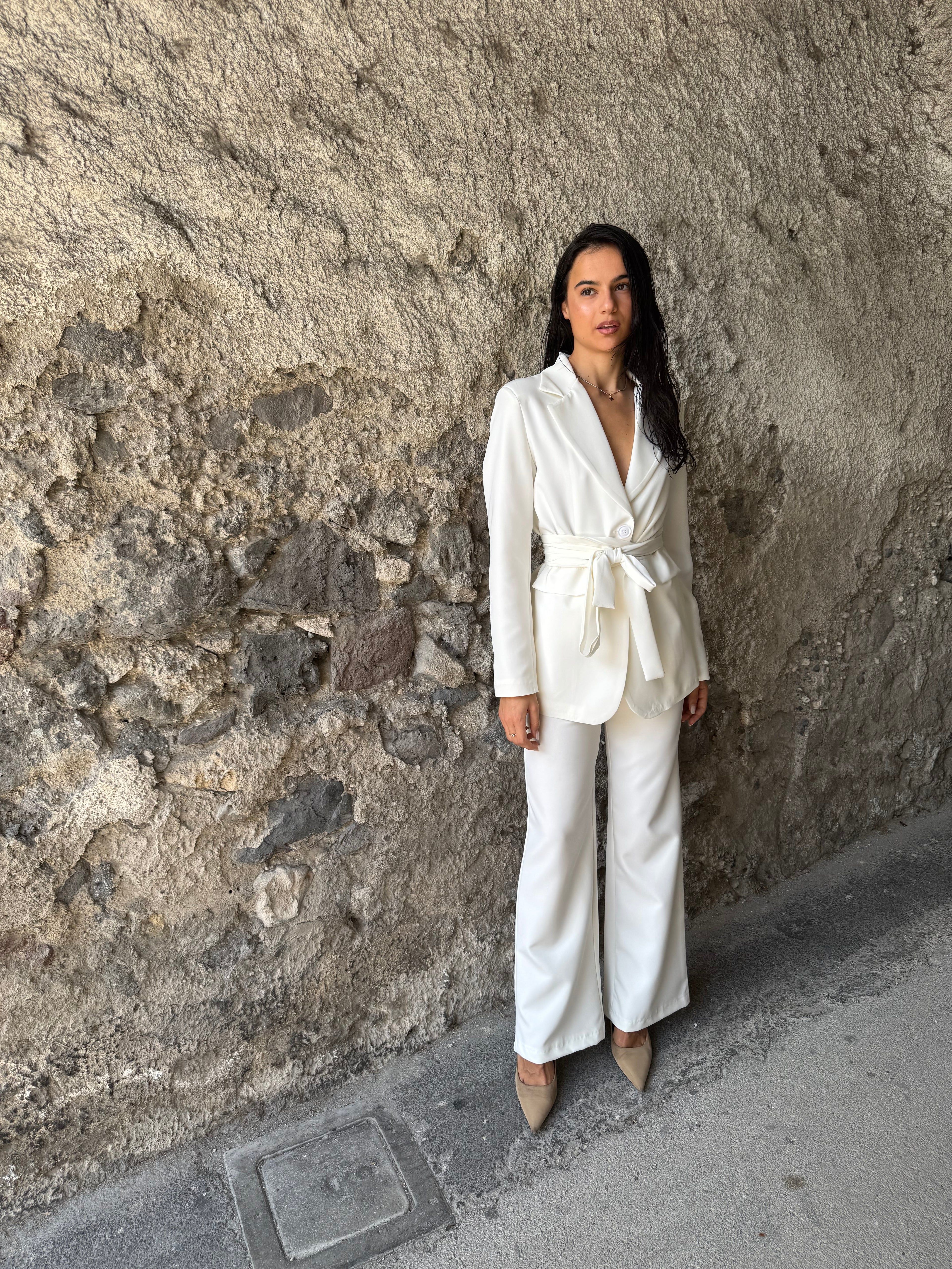 Tailleur white