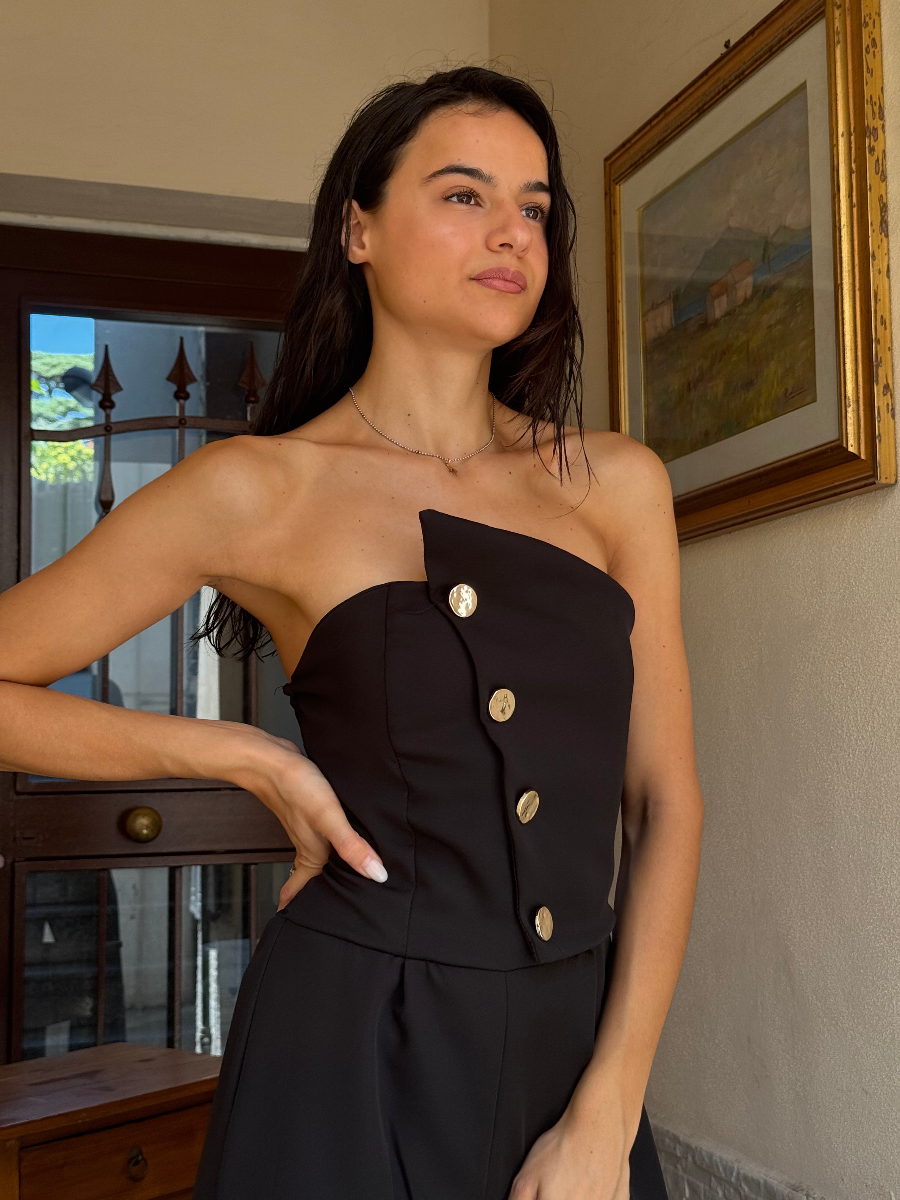 Tuta elegant nera