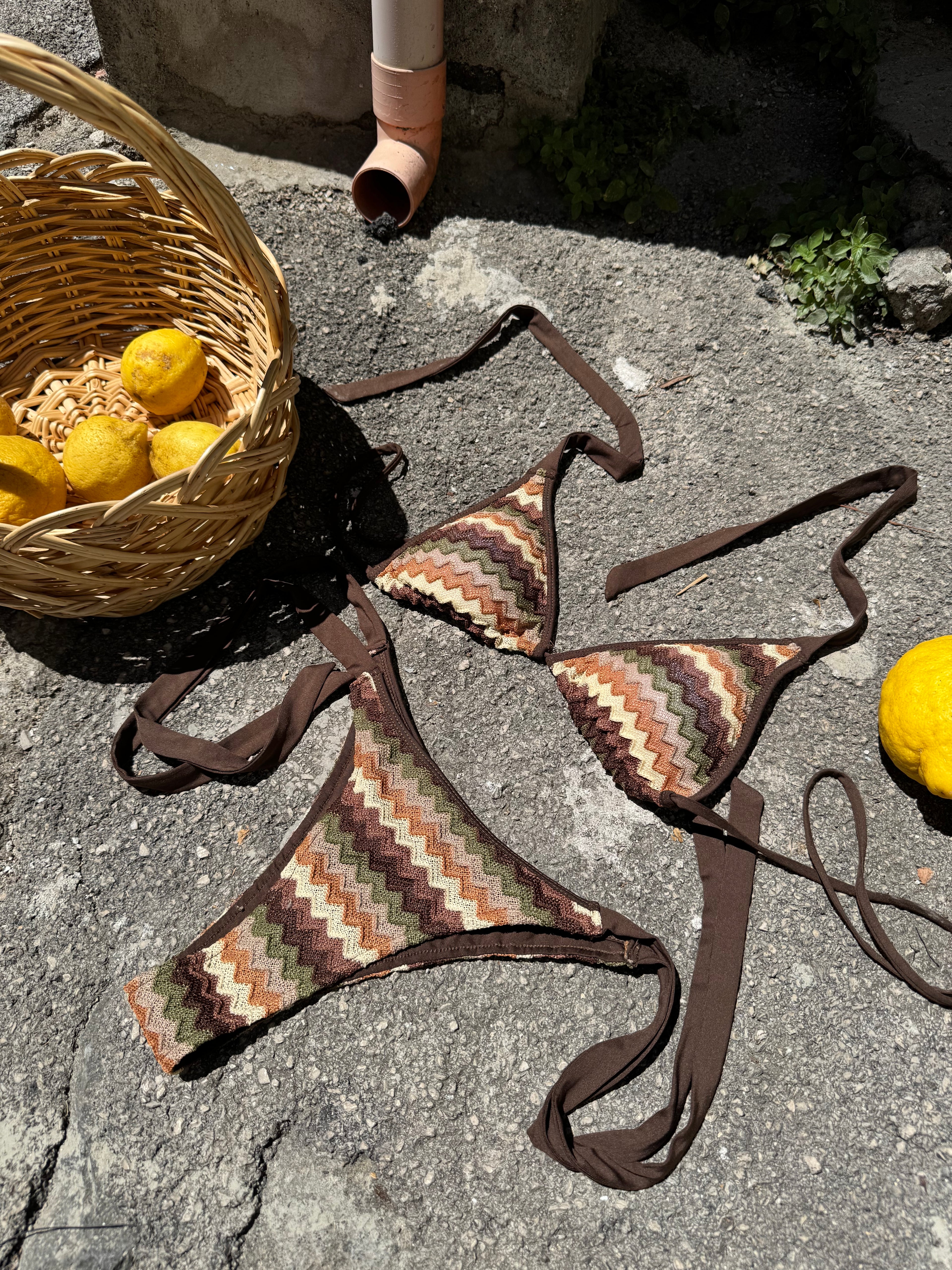 Bikini Mexico marrone