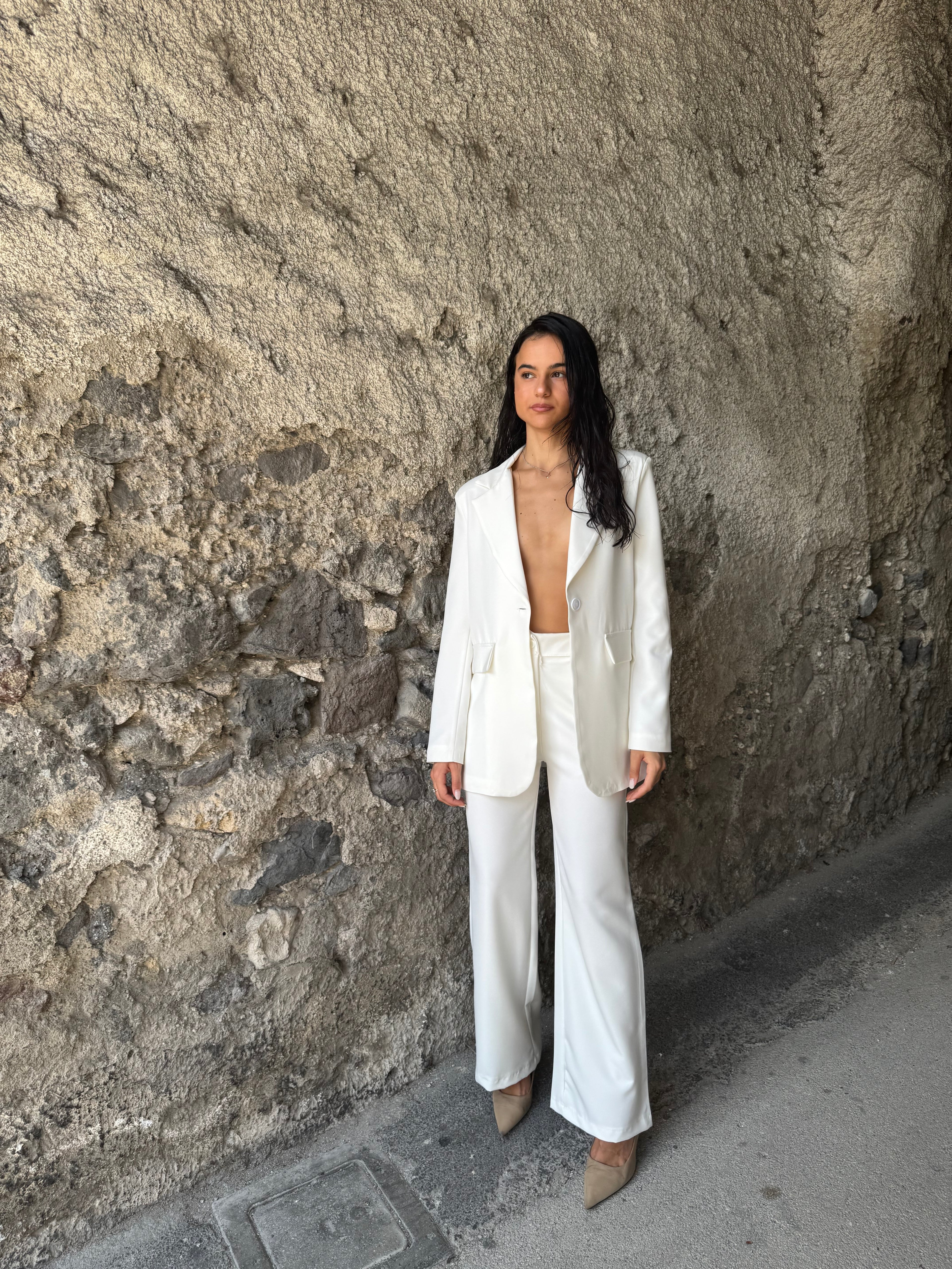 Tailleur white