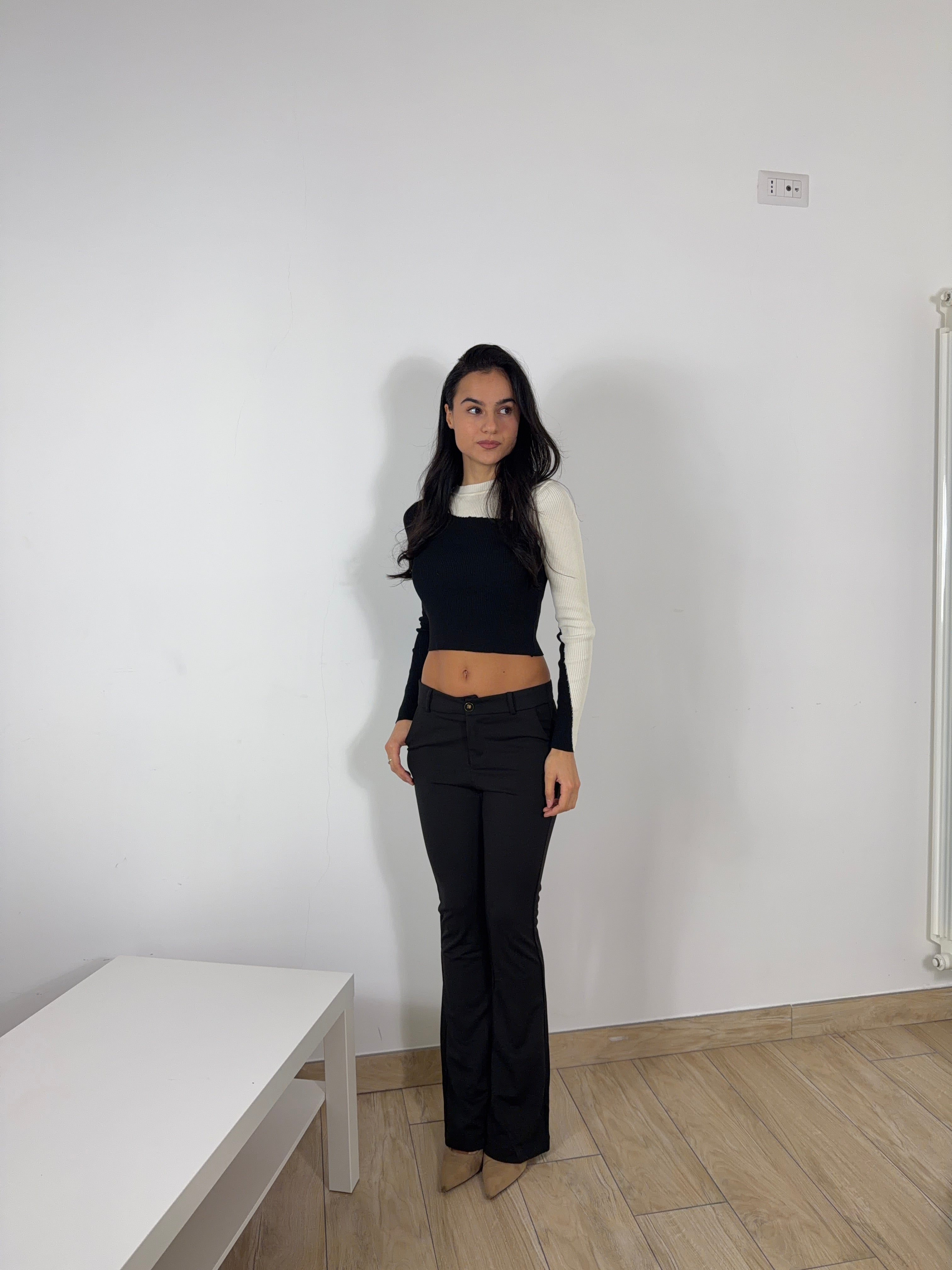 Maglione crop Double