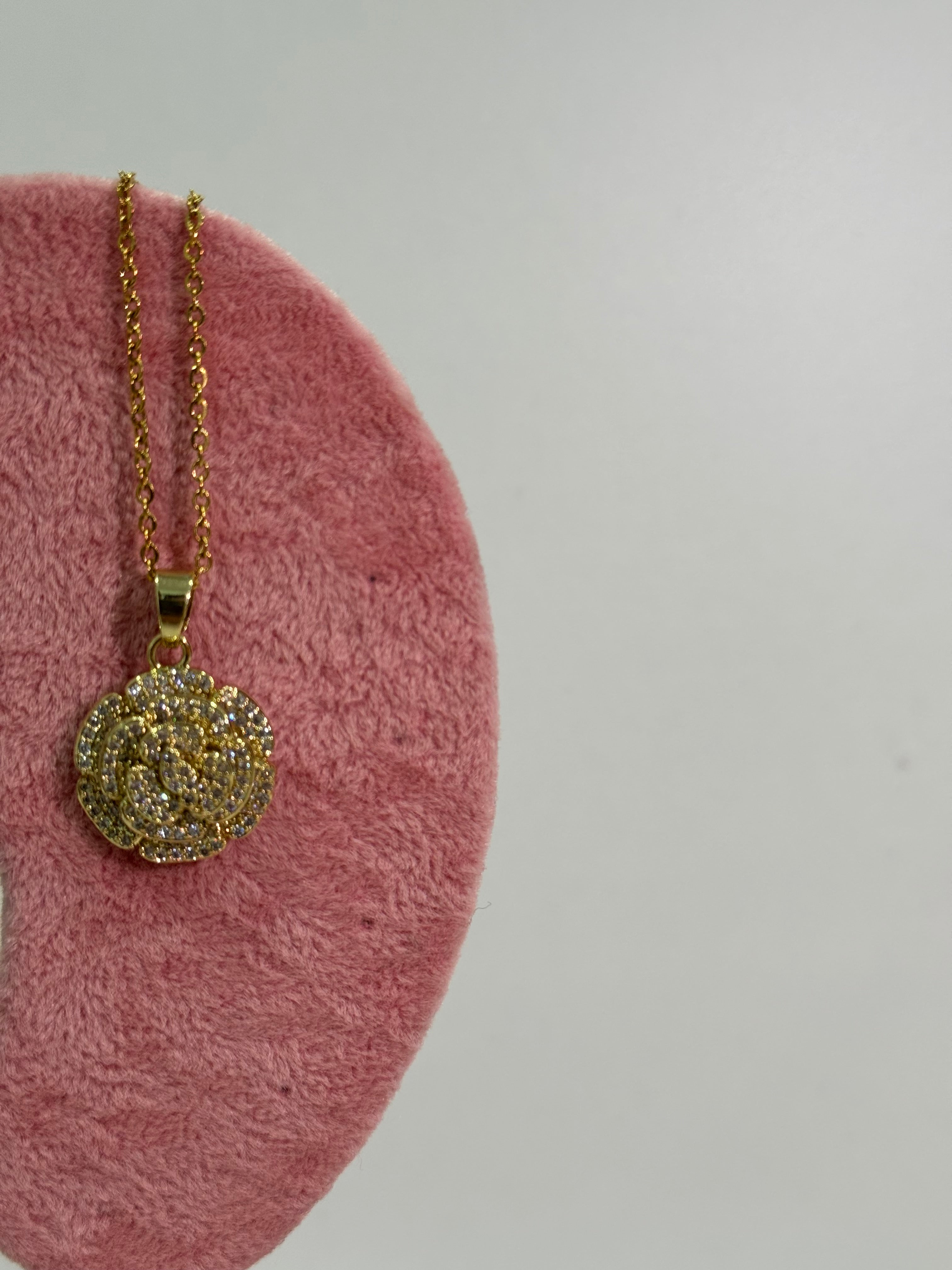 Collana rosa oro - Wonderstyle