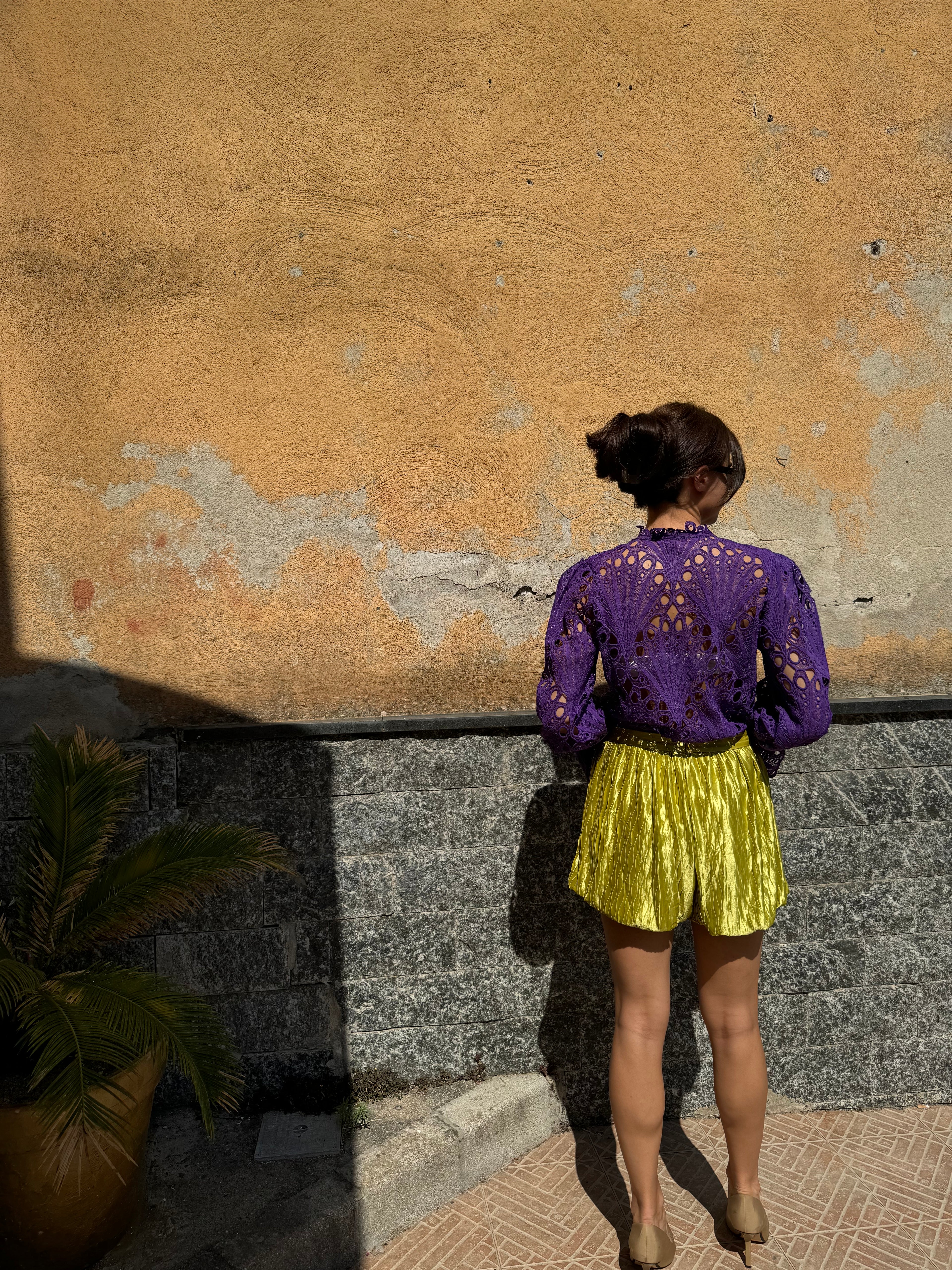 Pantaloncino palloncino verde - Wonderstyle