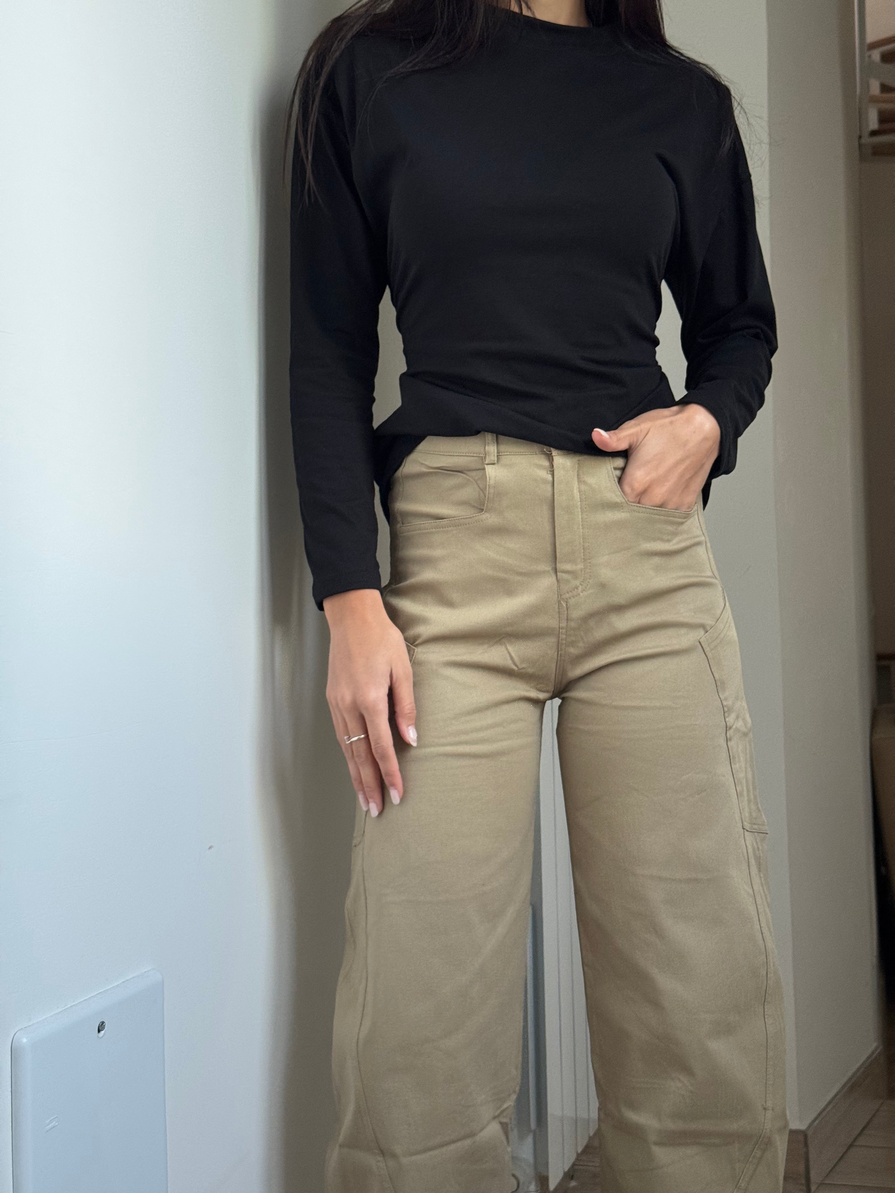 Pantalone Ball Beige