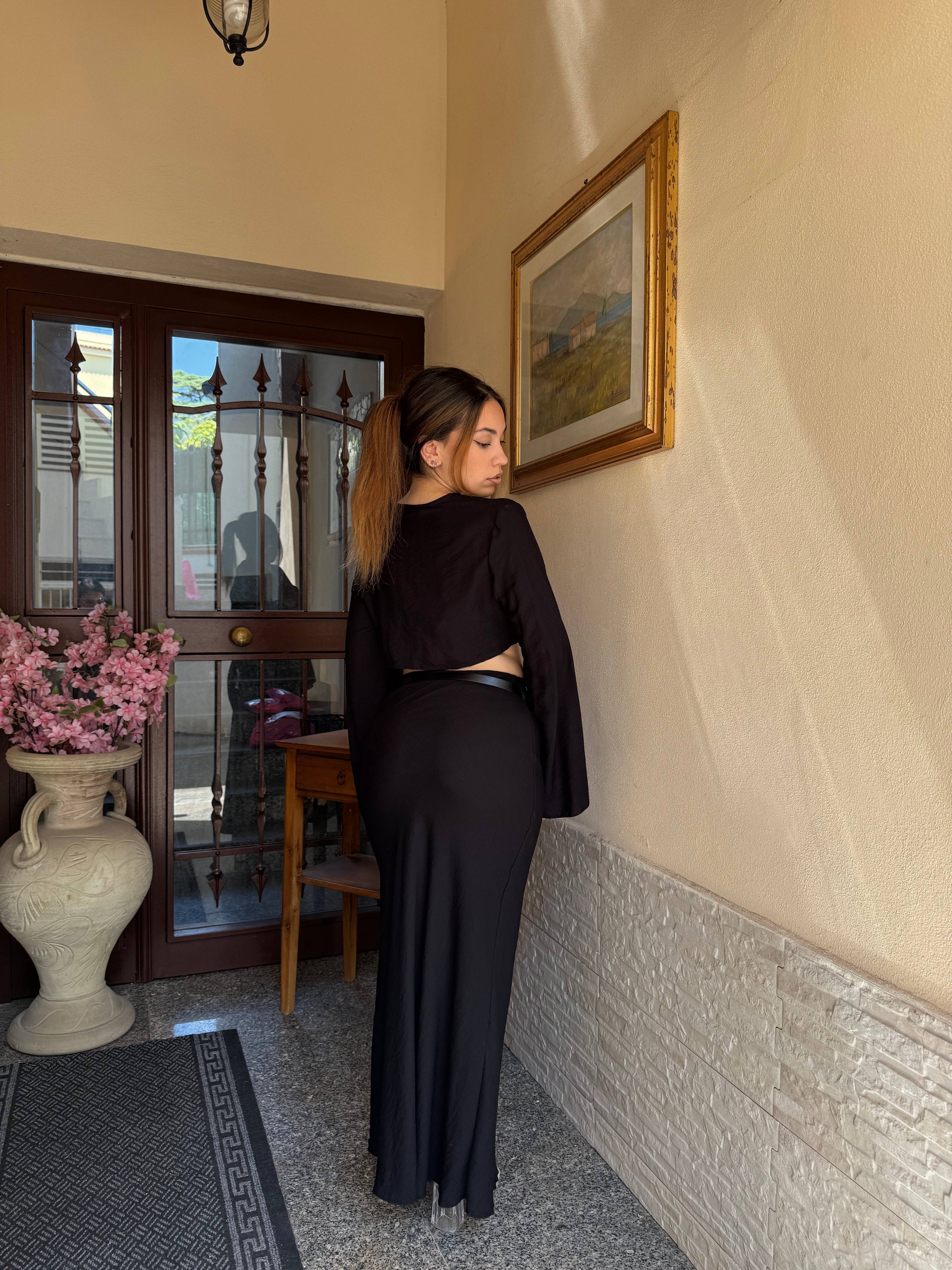 Coordinato Linen nero