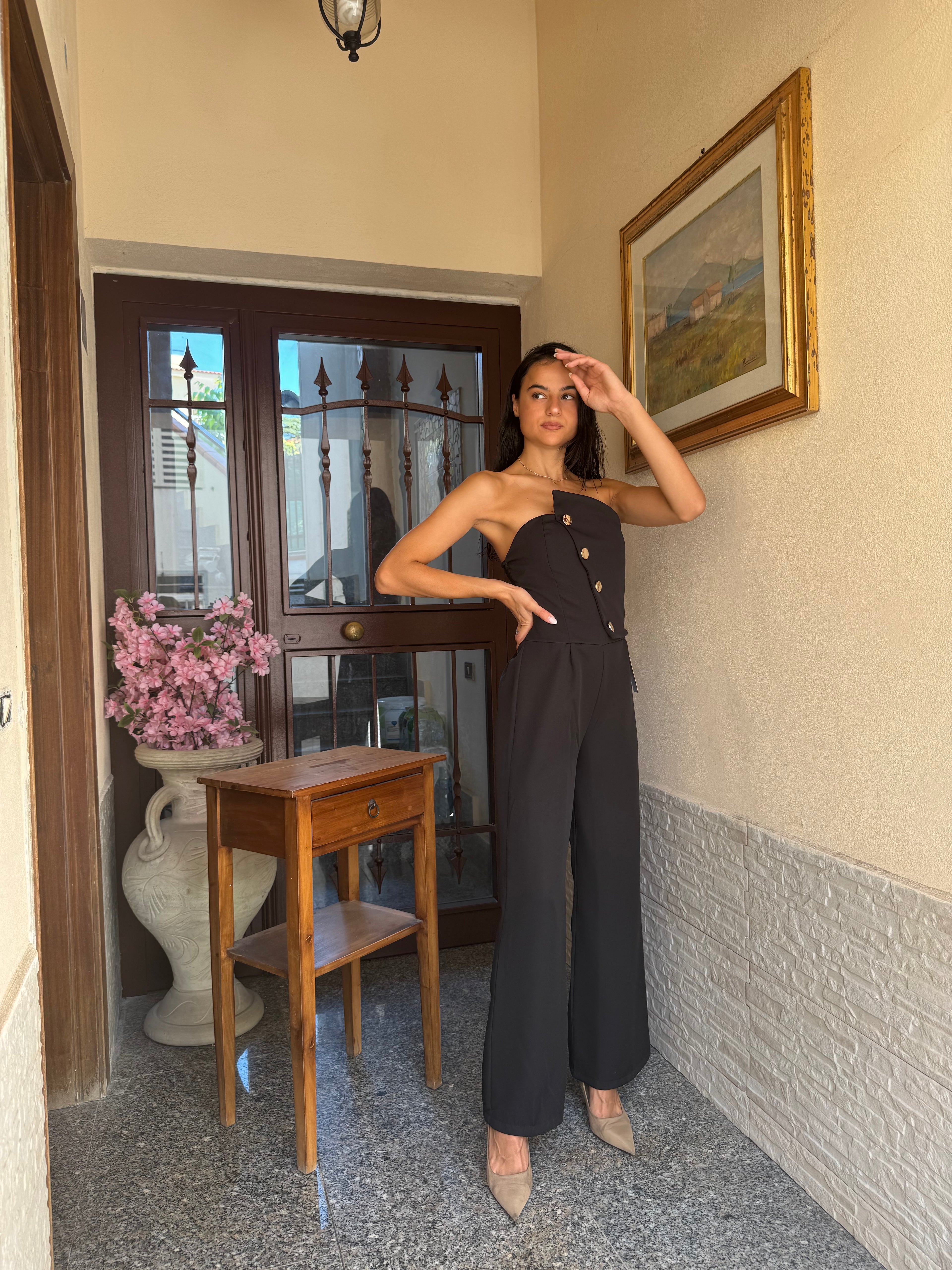 Tuta elegant nera