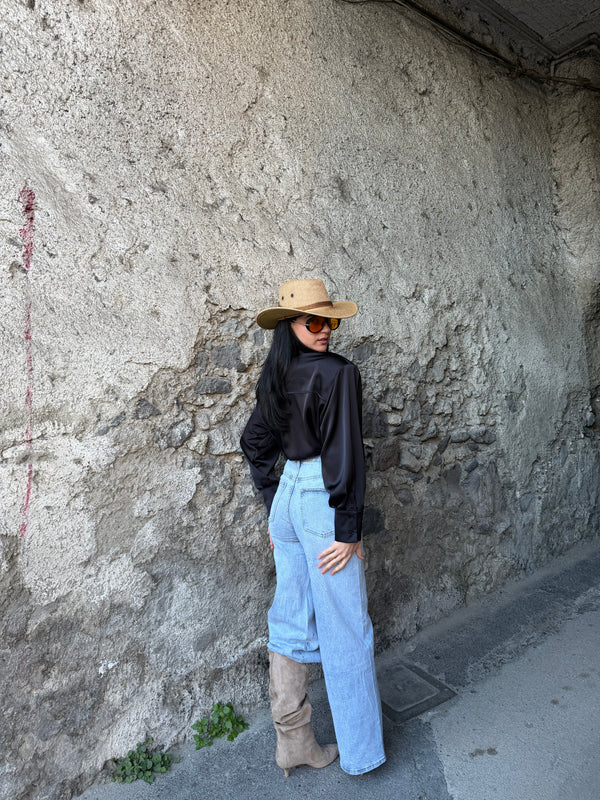 Camicia raso