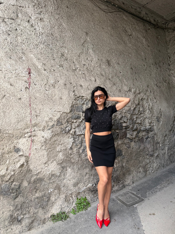 Maglia diamond nera