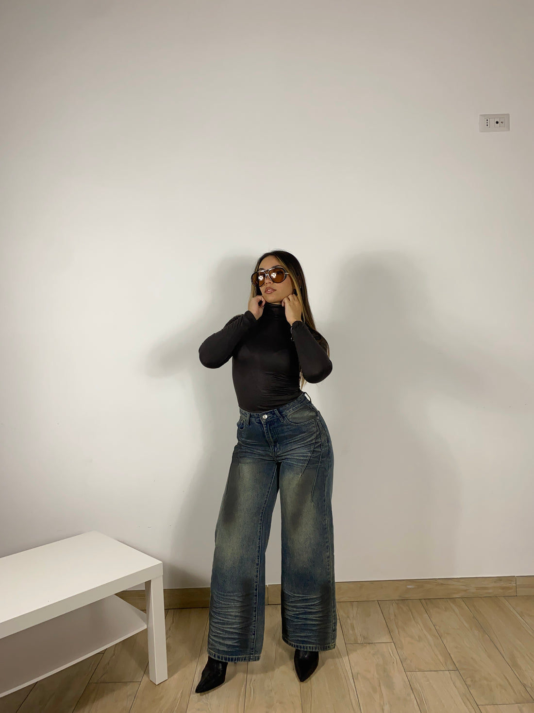 Body burlesco marrone