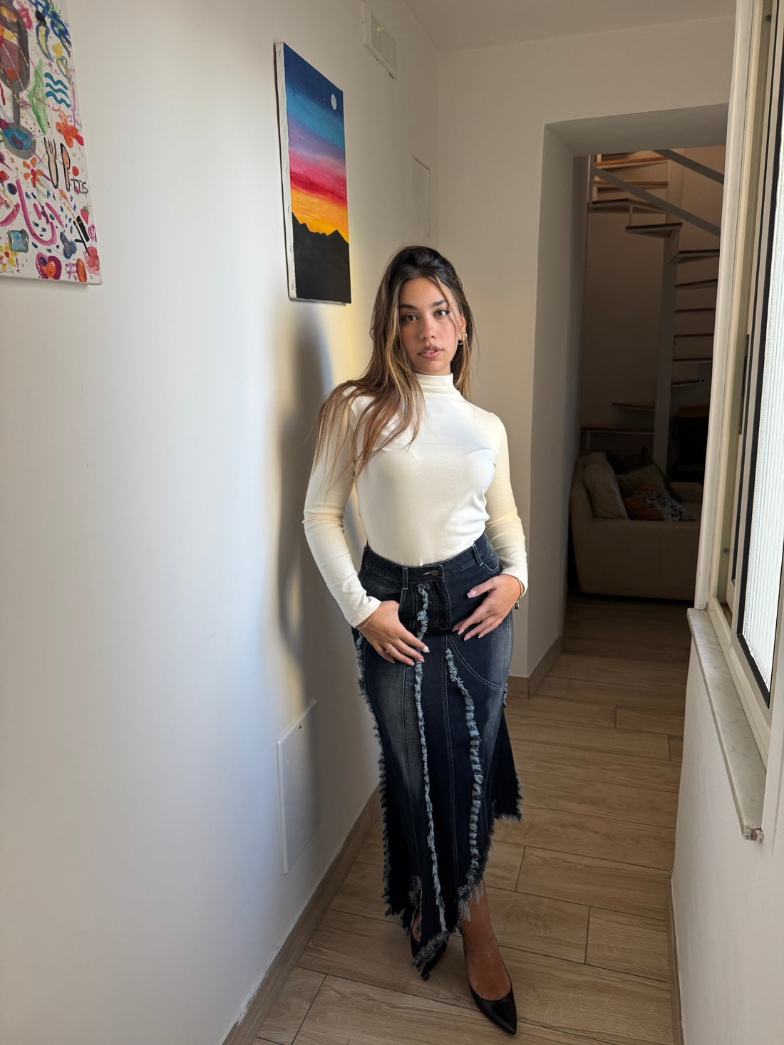 Dolcevita rigido Panna