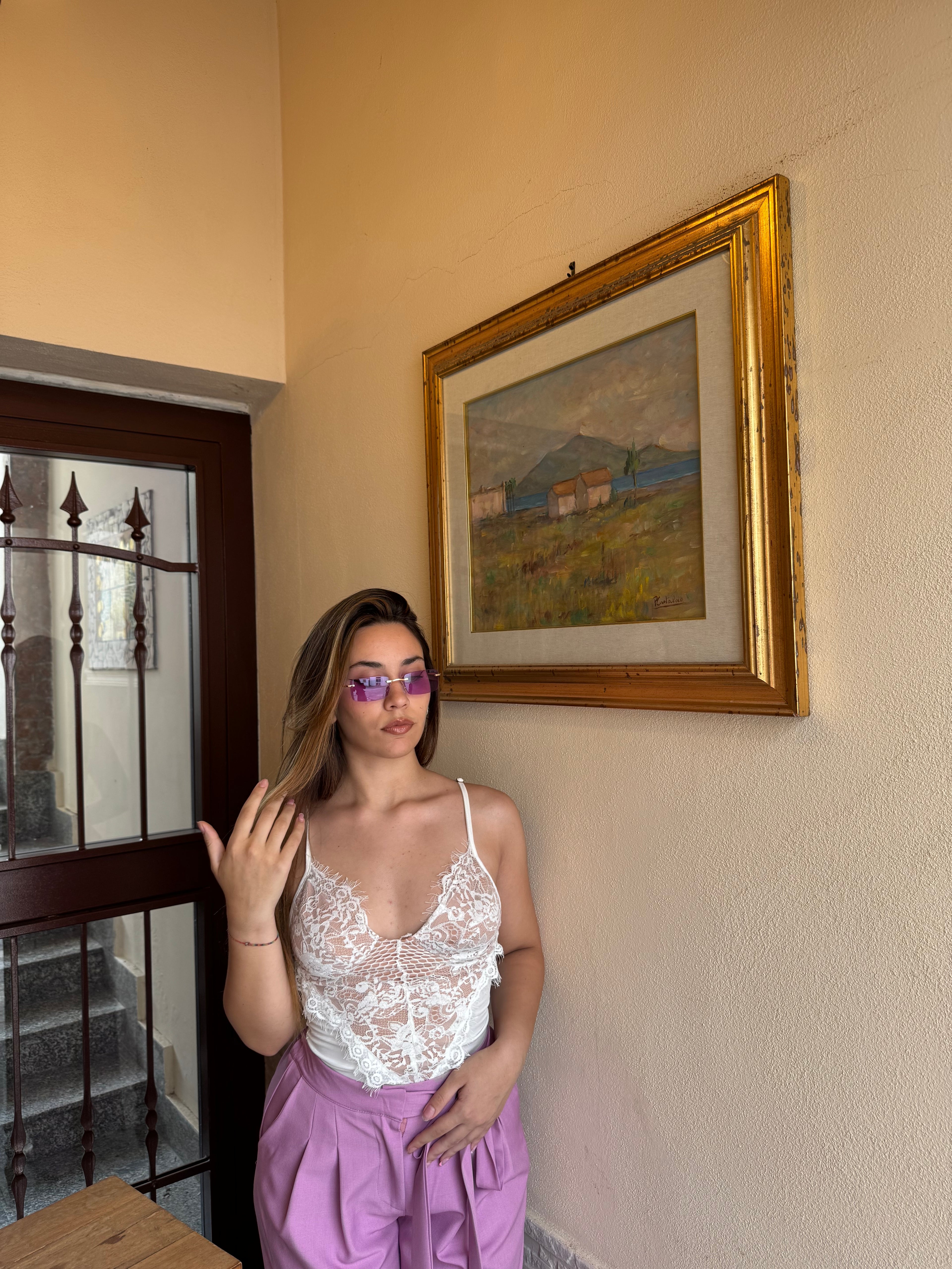 Occhiali purple