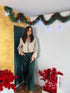 Pantalone felpato verde - Wonderstyle