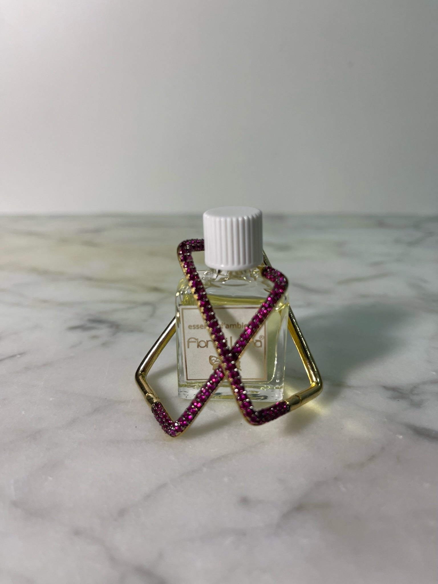 Orecchini rettangolari Magenta - Wonderstyle