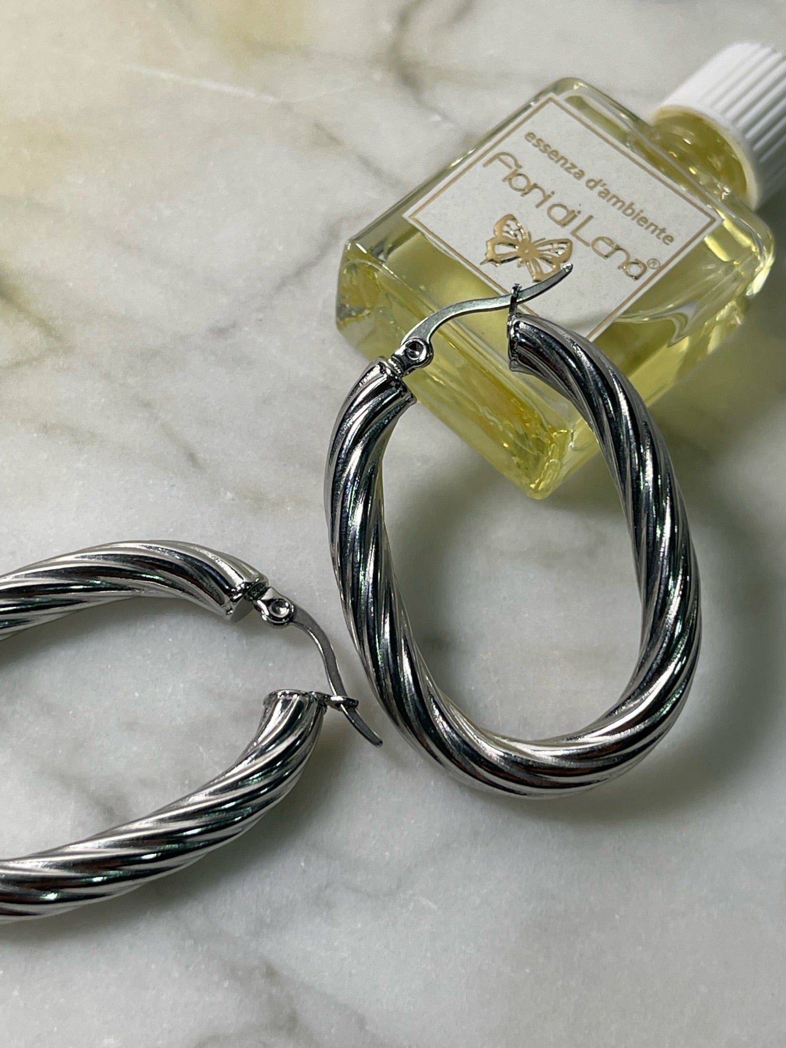 Orecchini argento allungati - Wonderstyle
